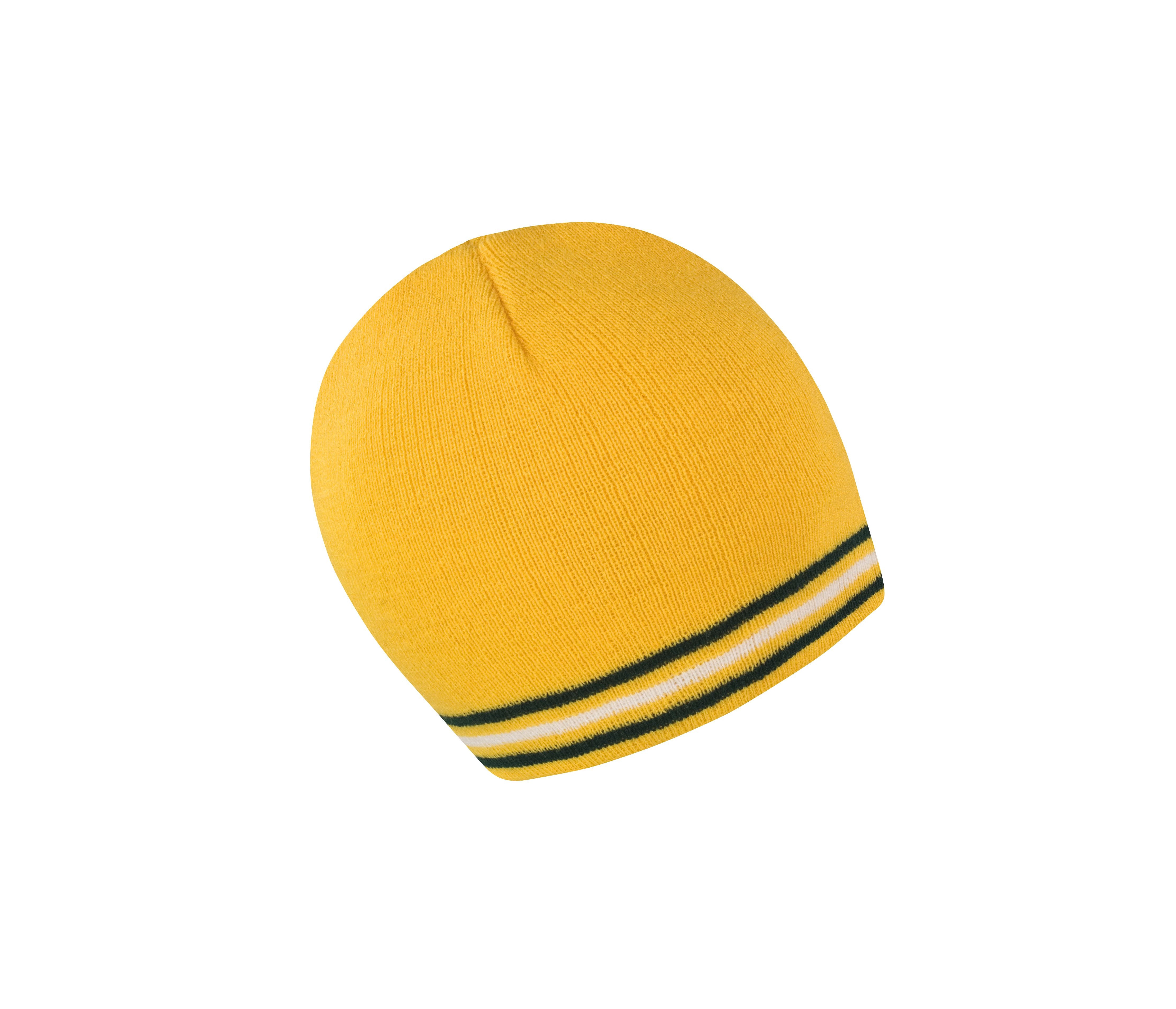 Bonnet National - Gold / Green / White