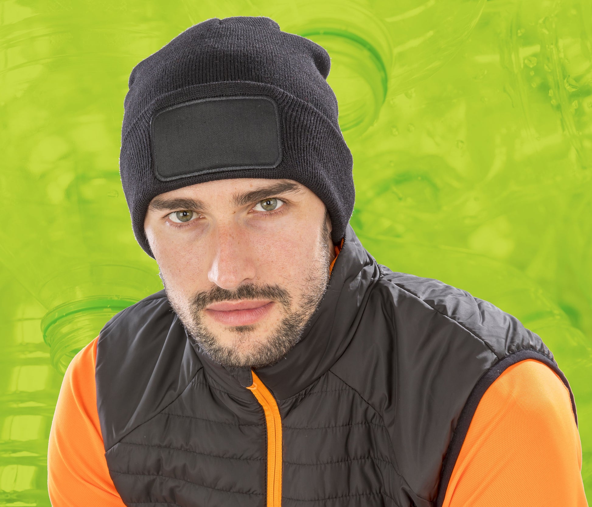 Bonnet en polyester recyclé