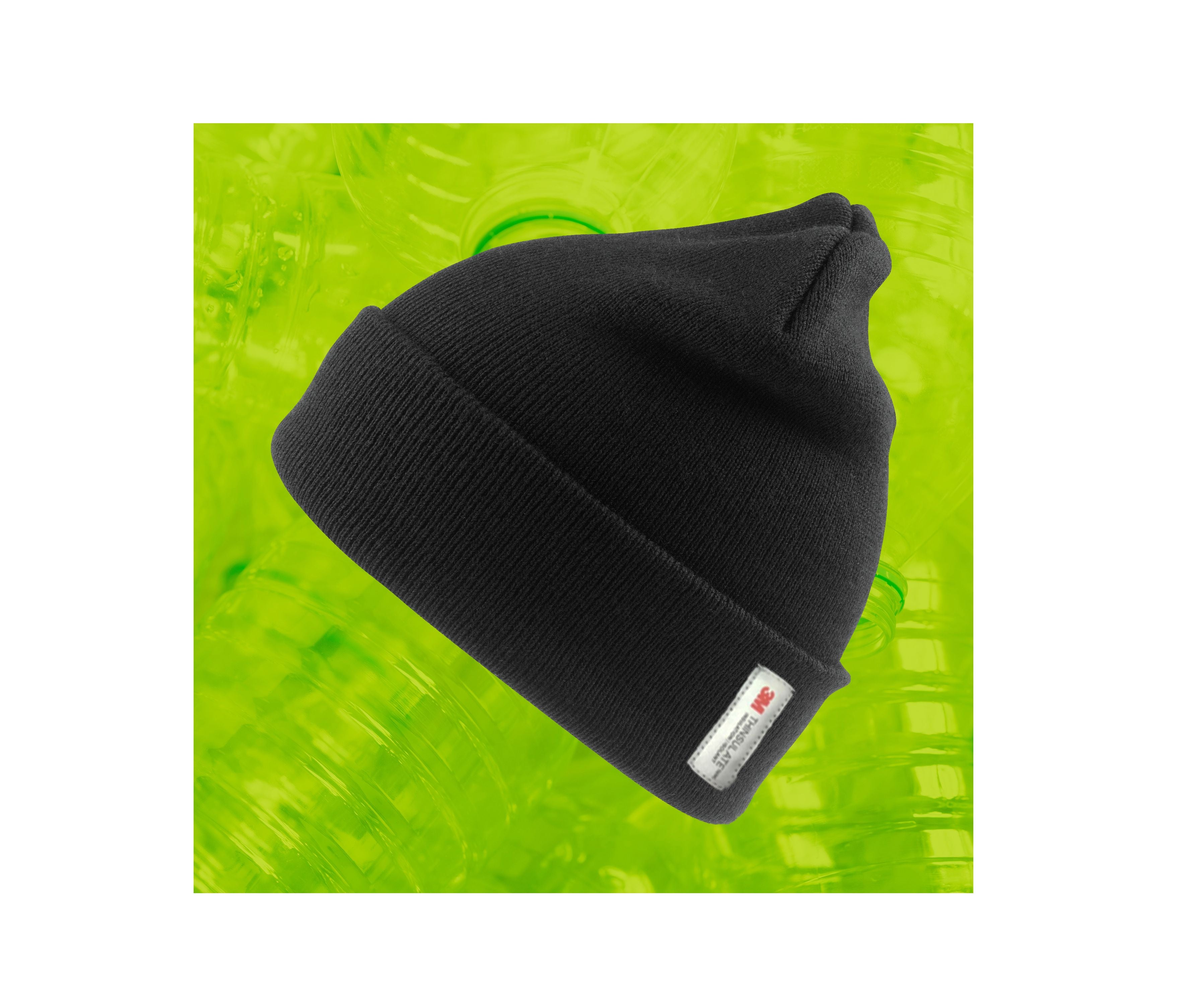 Bonnet Thinsulate™ en Polyester Recyclé - Black