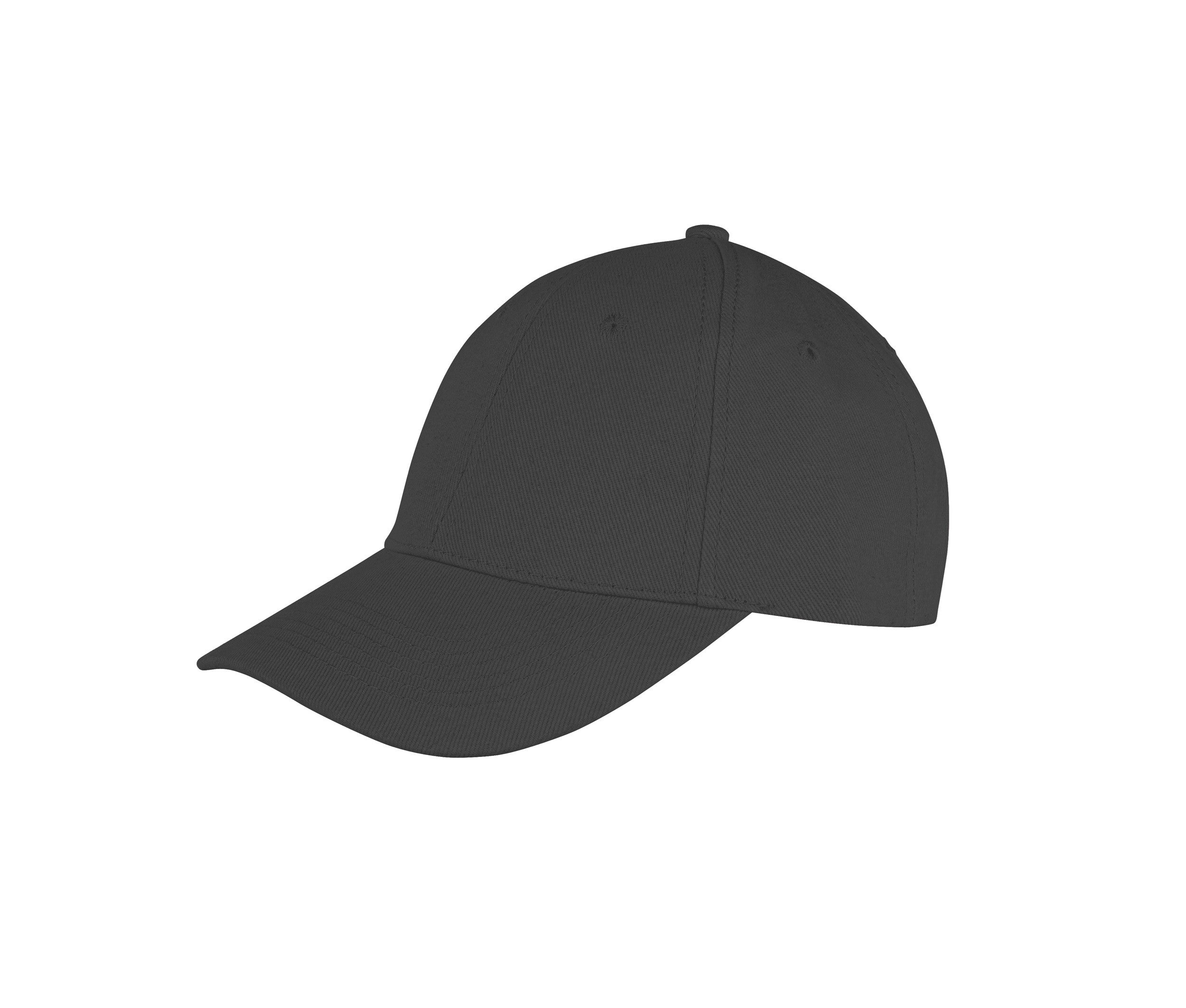Casquette Baseball en Polyester Recyclé - Black