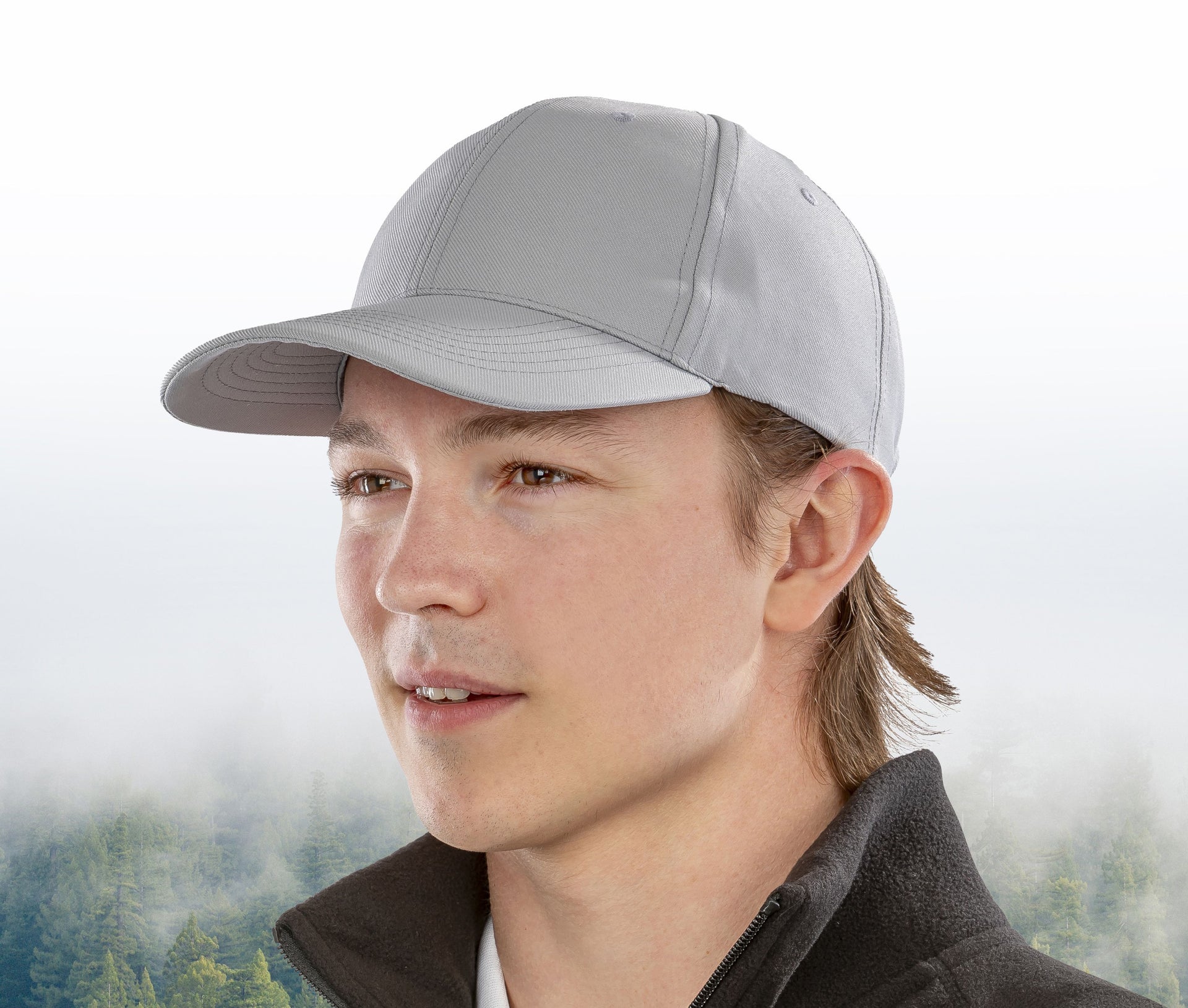 Casquette baseball en polyester recyclé