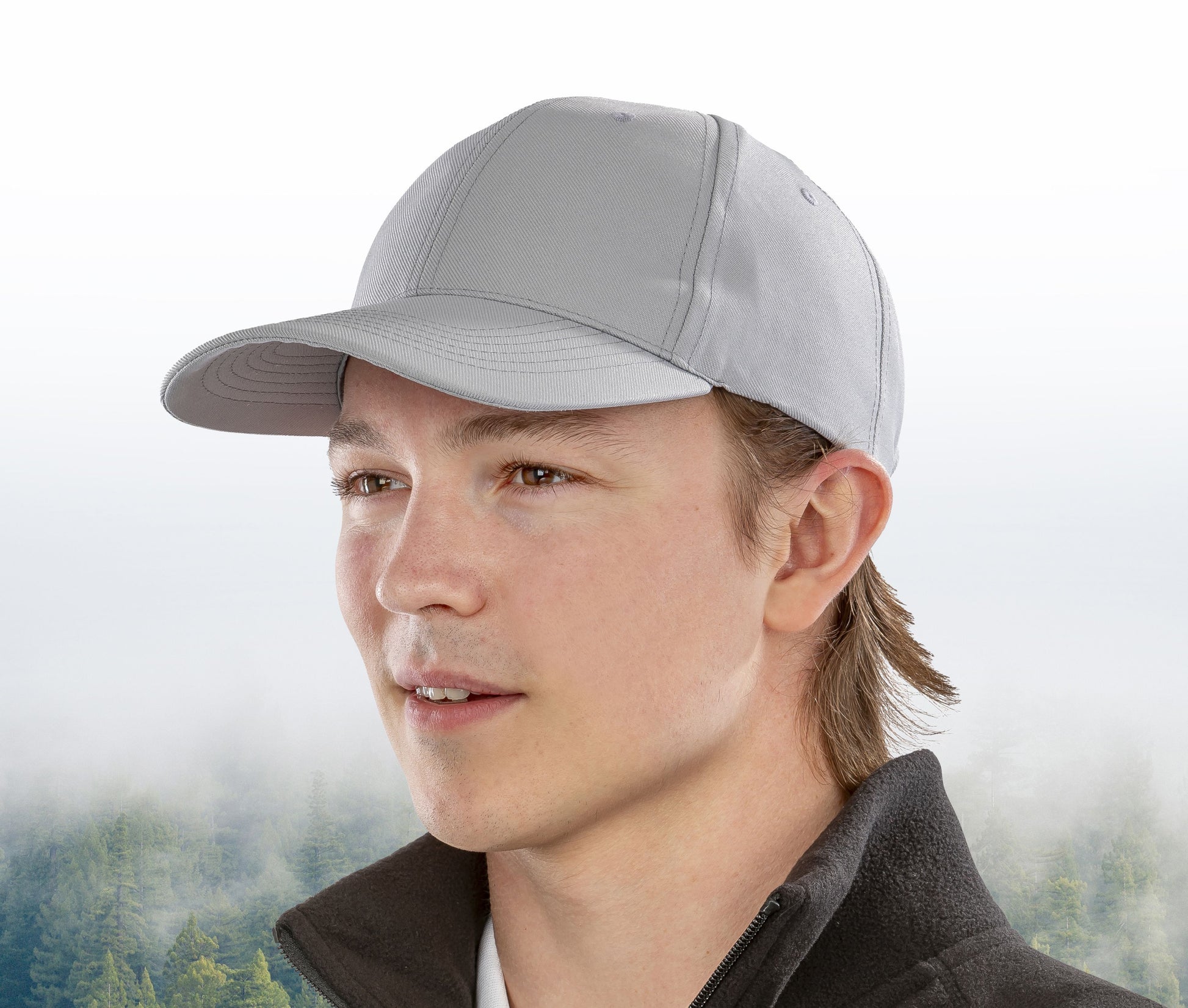 Casquette baseball en polyester recyclé