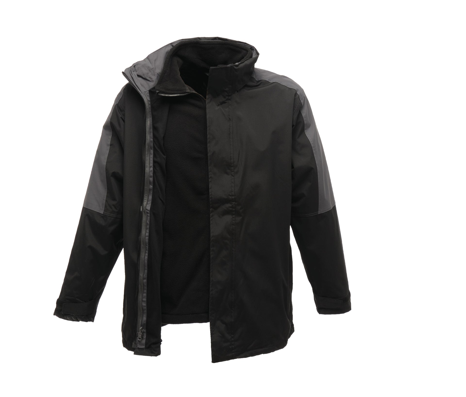 Parka 3 en 1 - Black/seal Grey