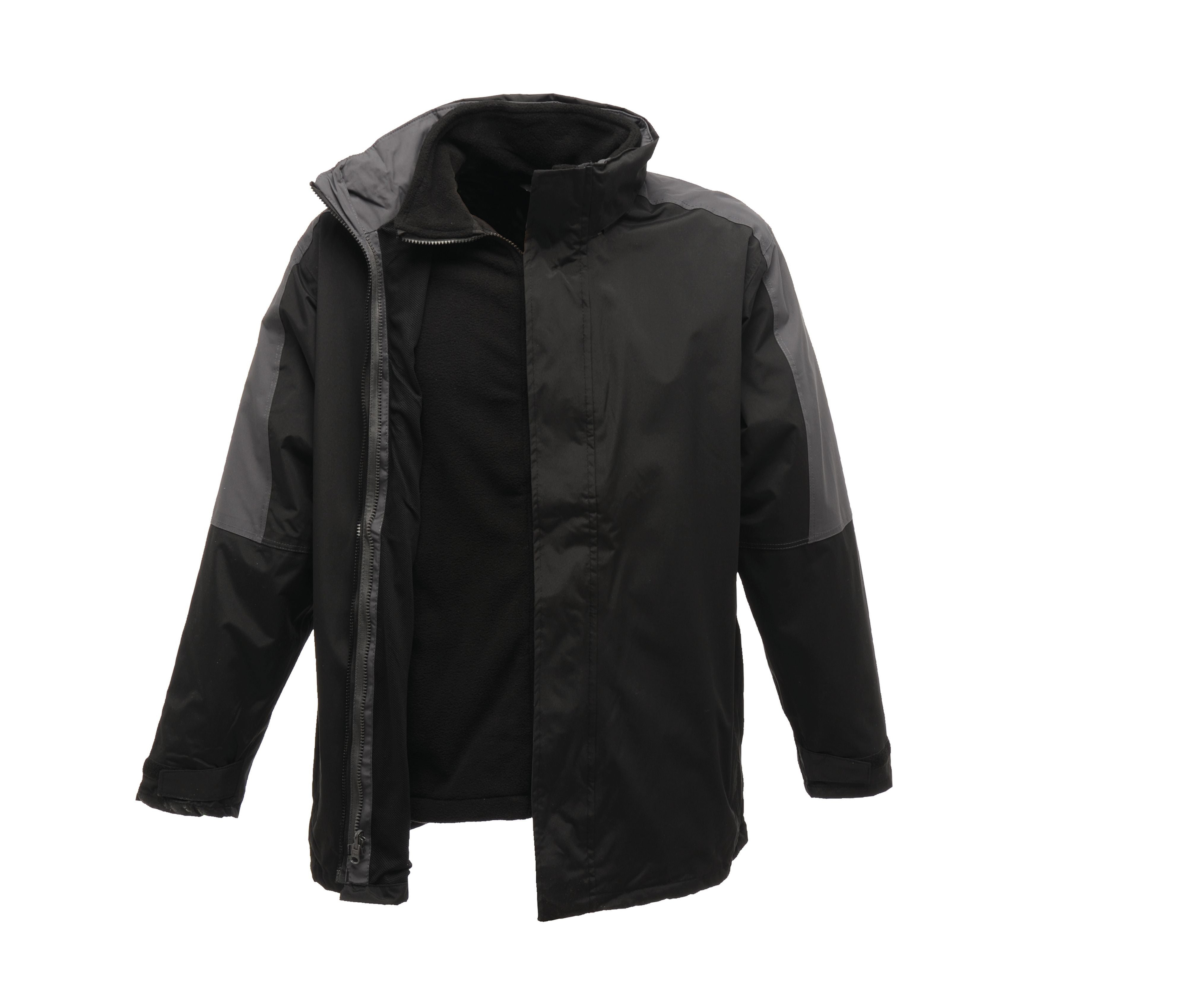 Parka 3 en 1 - Black/seal Grey