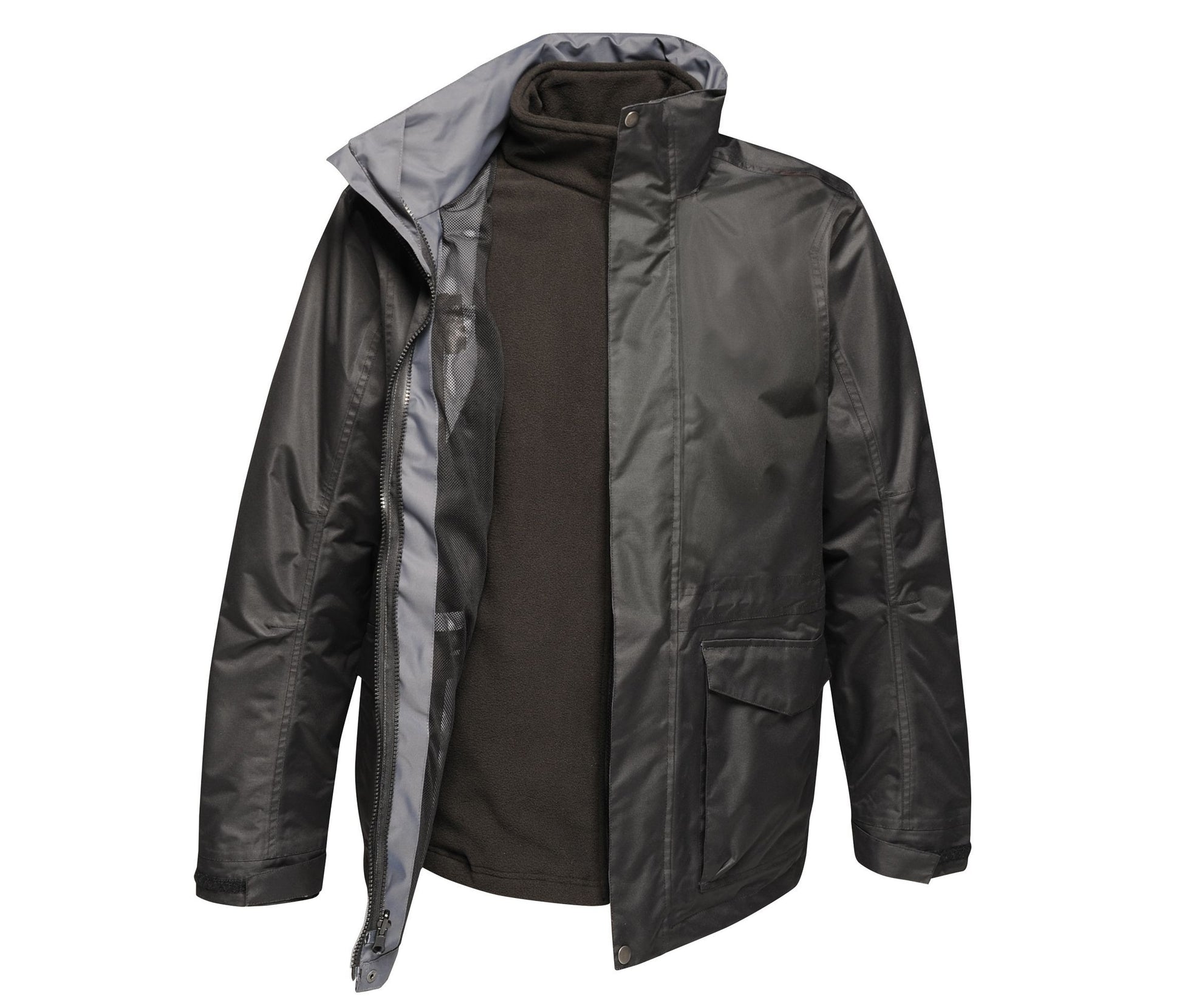 Parka 3 en 1 Respirante - Black/black