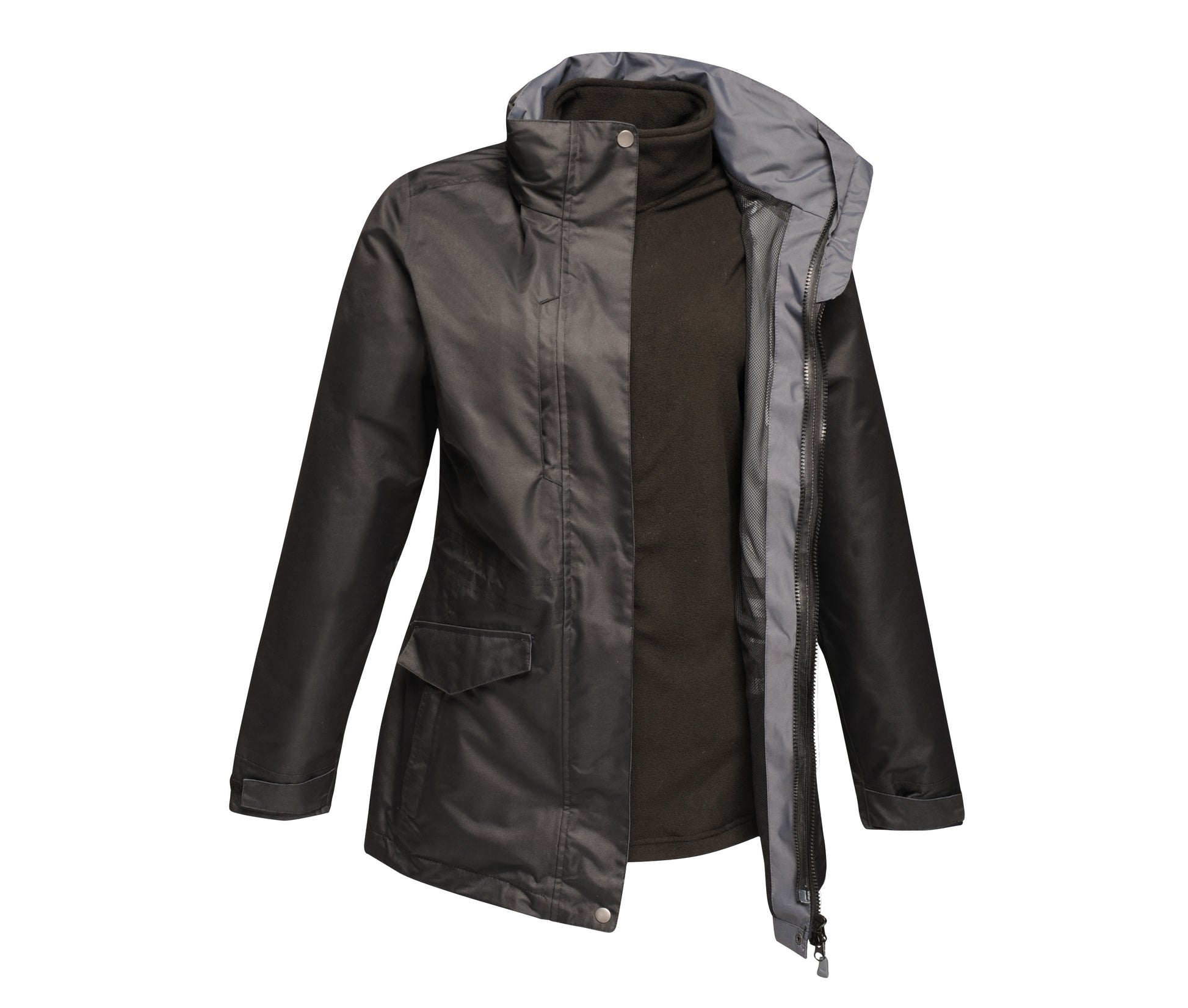Parka Femme 3 en 1 Respirante - Black/black