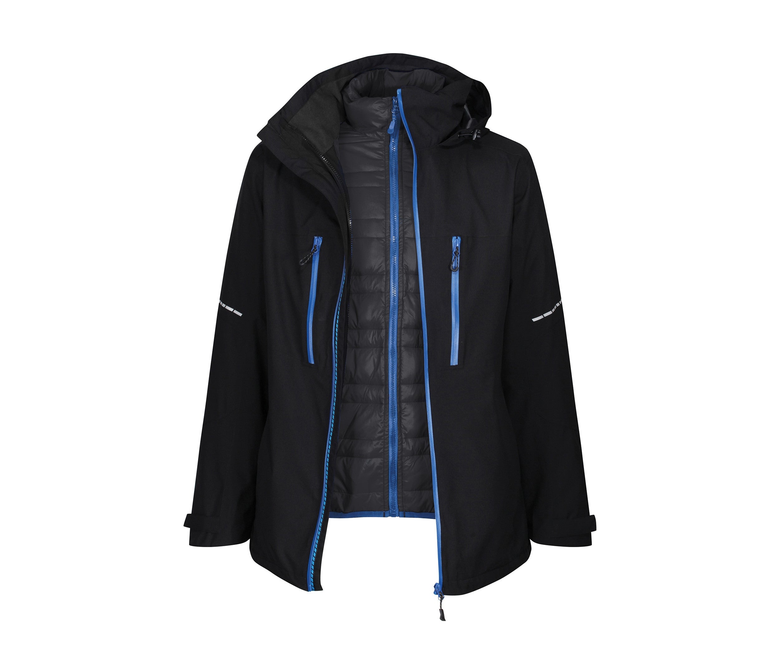 Parka 3 en 1 - Black / Oxford Blue