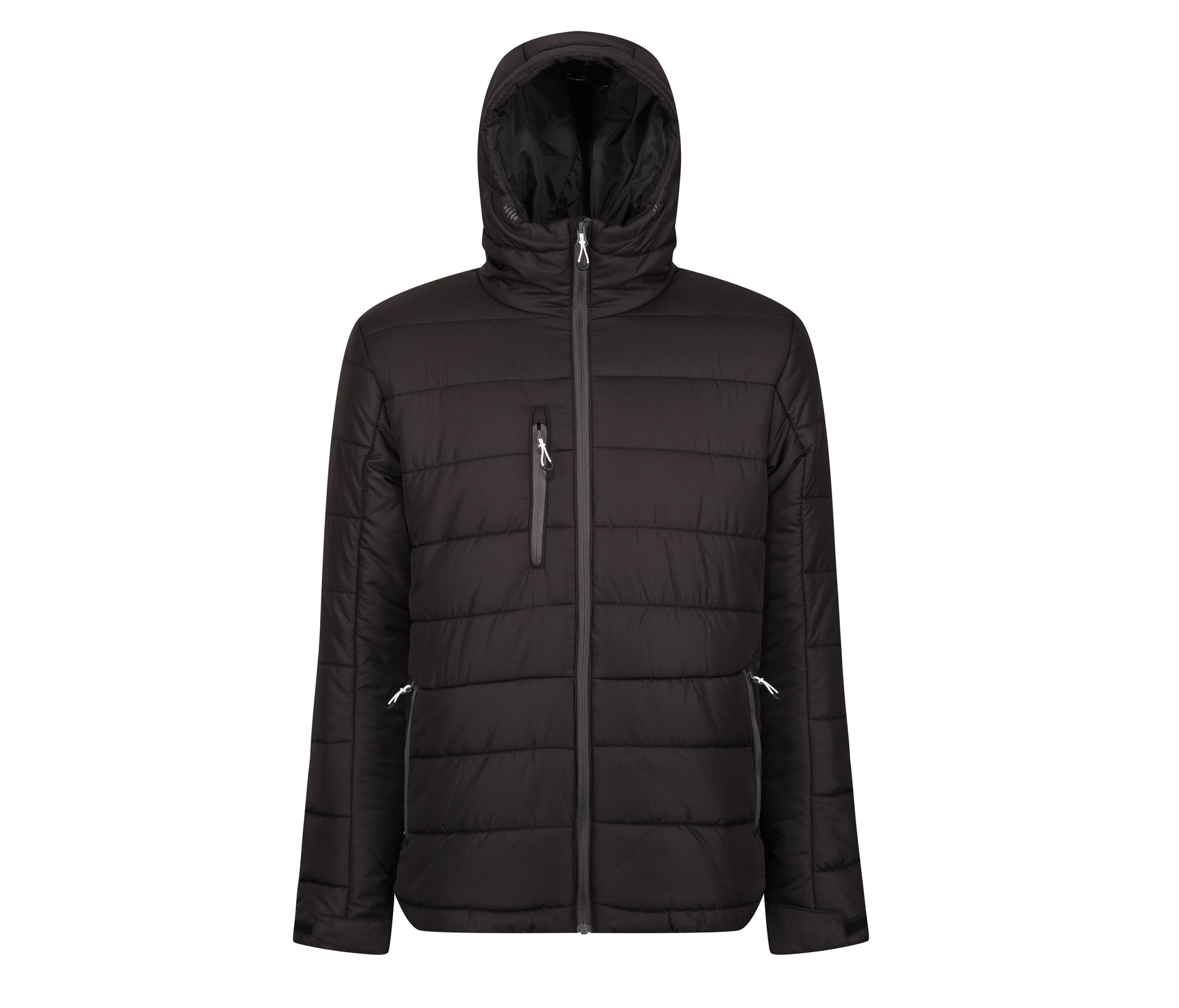 Veste Matelassée - Black / Seal Grey