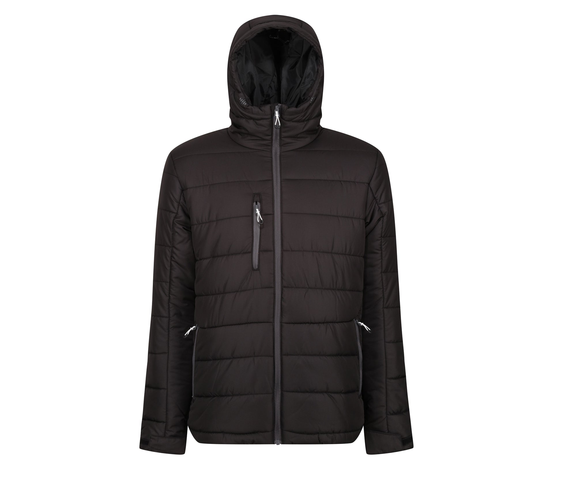 Veste Matelassée - Black / Seal Grey