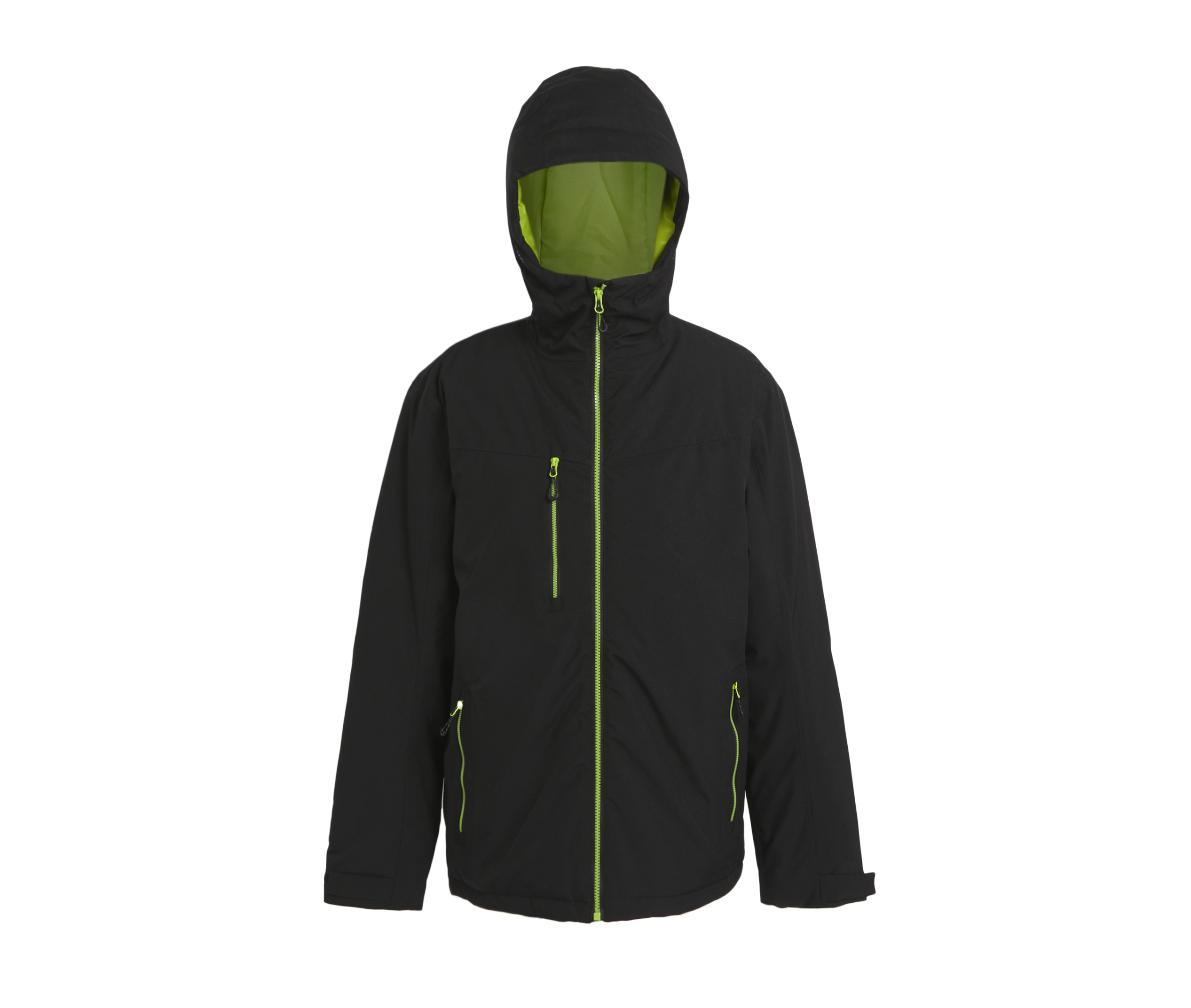 Veste Matelassée Imperméable - Black / Lime