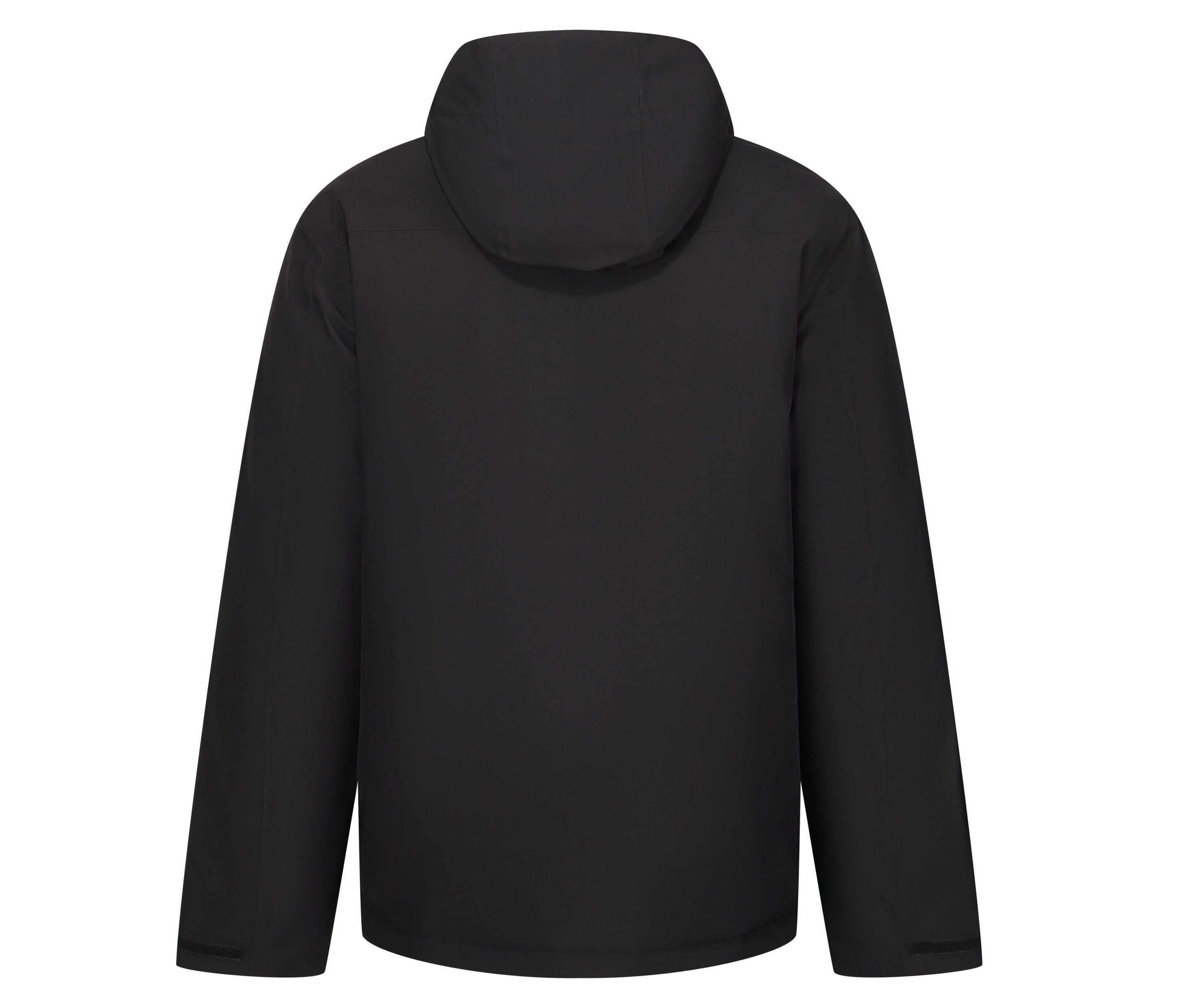 Veste Matelassée Imperméable - Black / Seal Grey