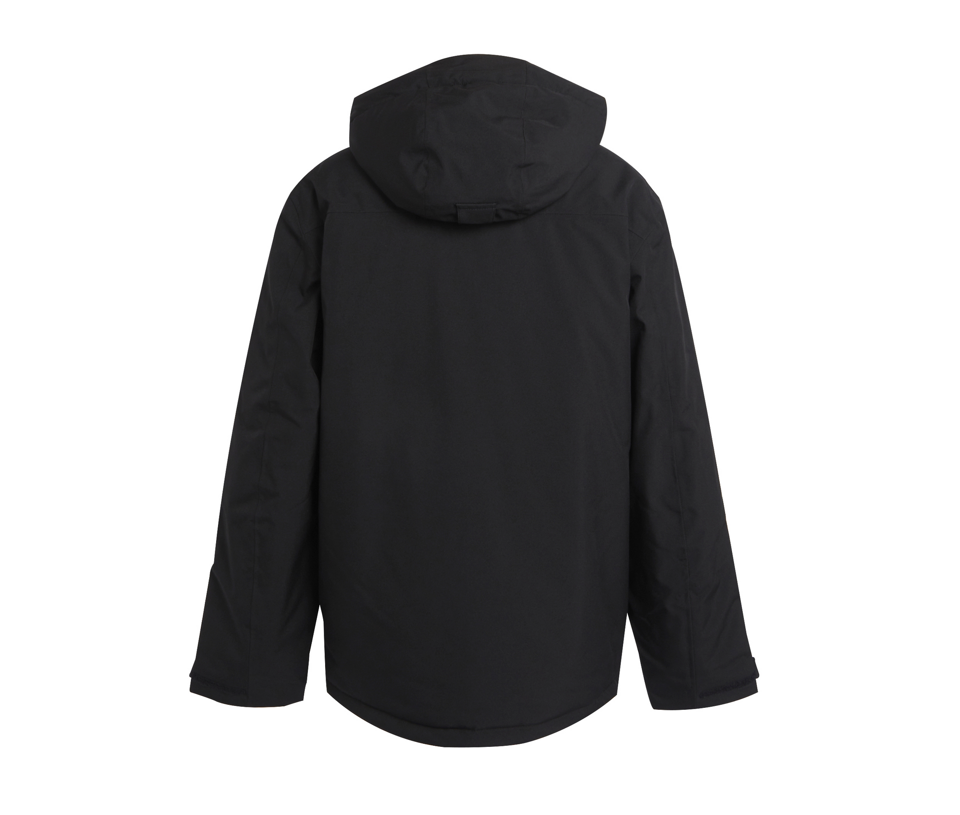 Veste Matelassée Imperméable - Black / Orange Pop