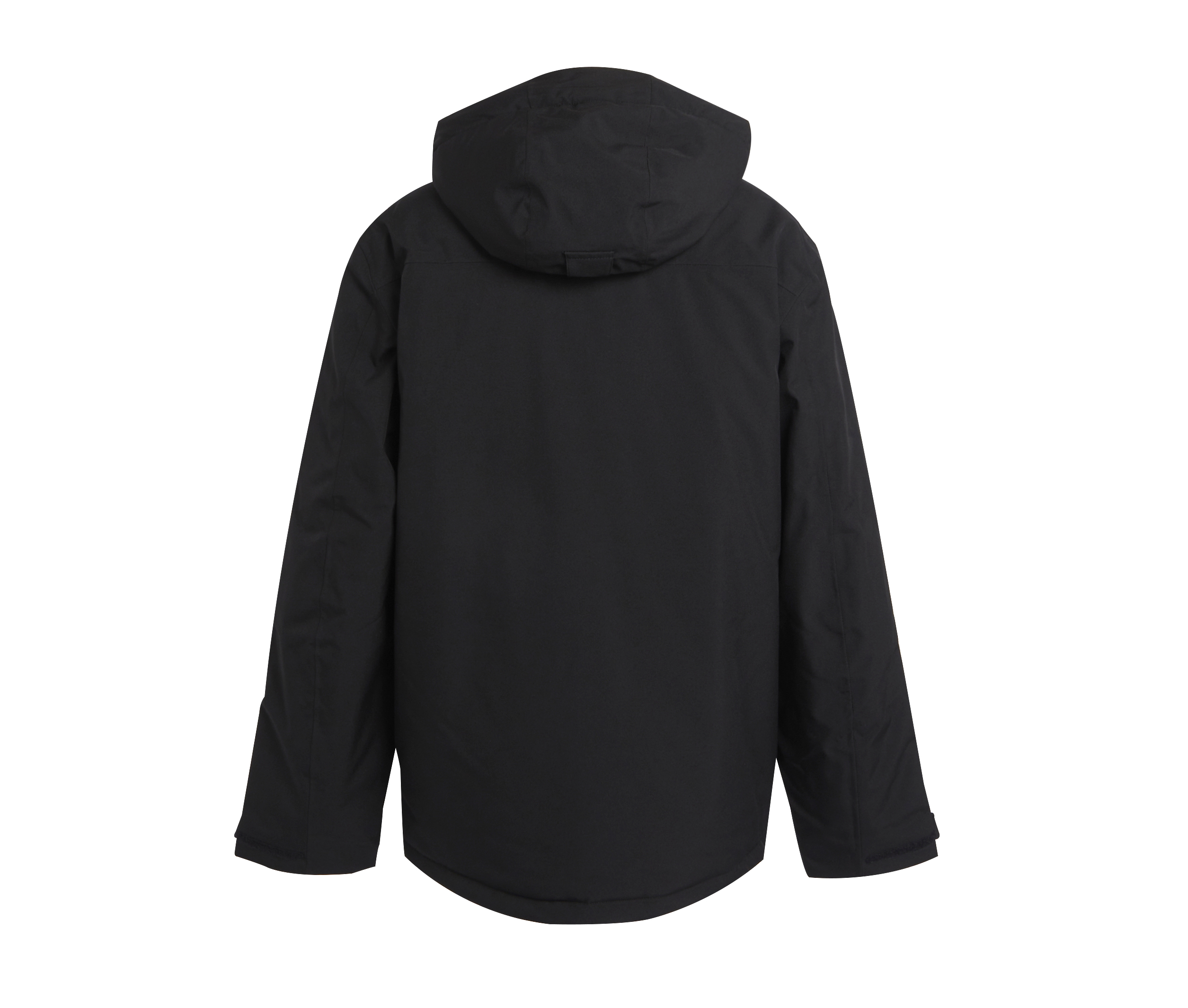 Veste Matelassée Imperméable - Black / Orange Pop