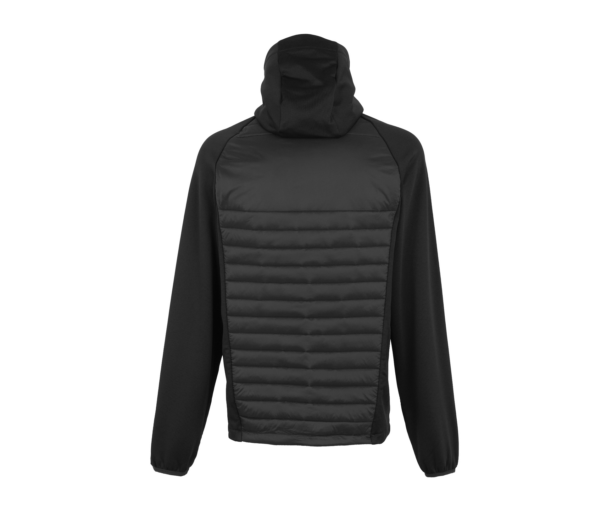 Blouson Bi-Matière - Black / Lime