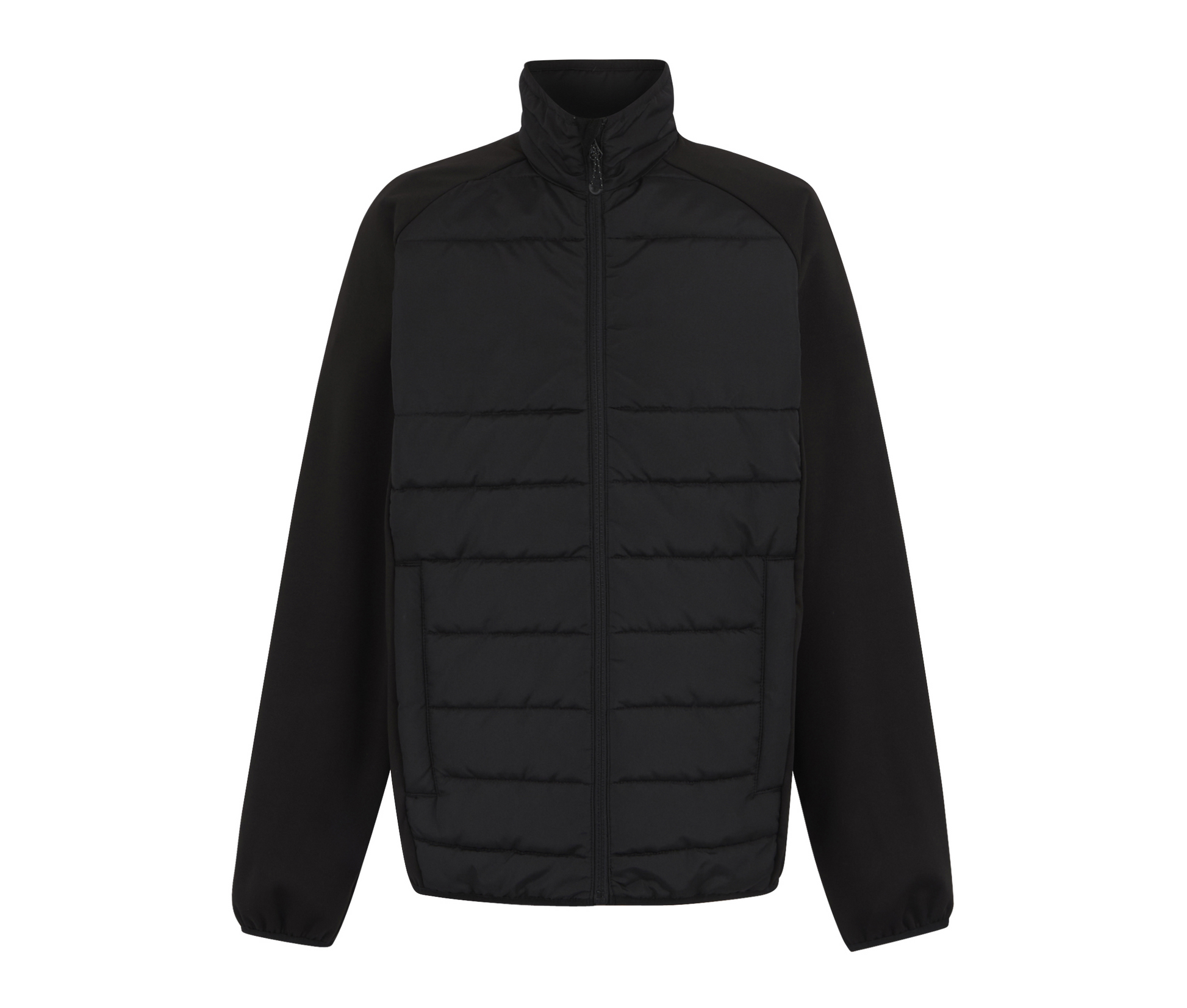 Blouson Bi-Matière - Black