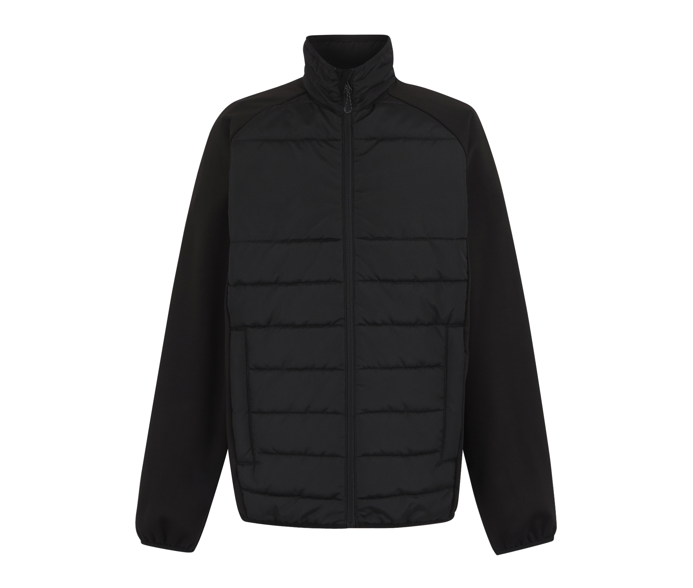 Blouson Bi-Matière - Black