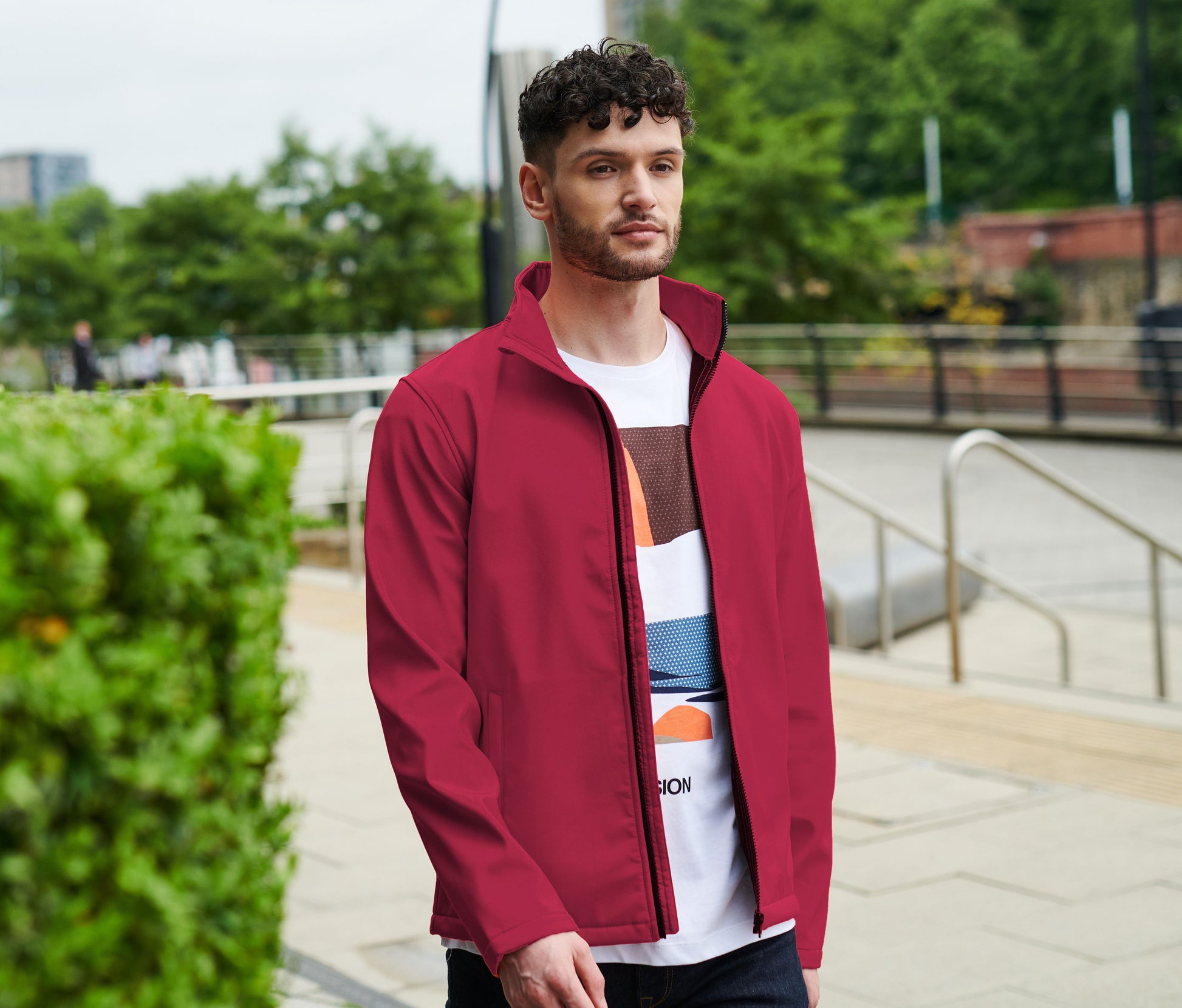 Veste Softshell homme 2 couches
