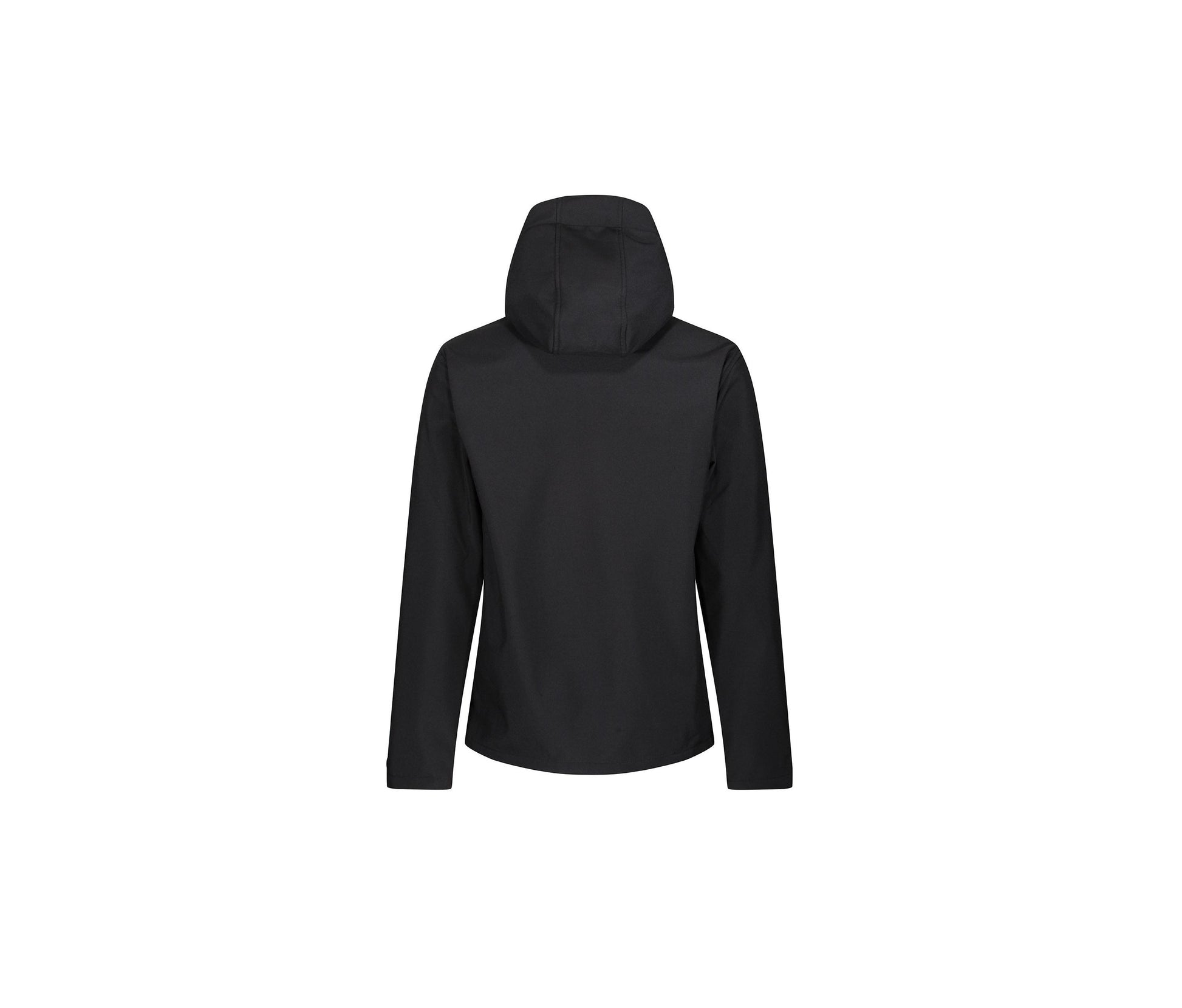 Veste Softshell Homme à Capuche - Black / Classic Red