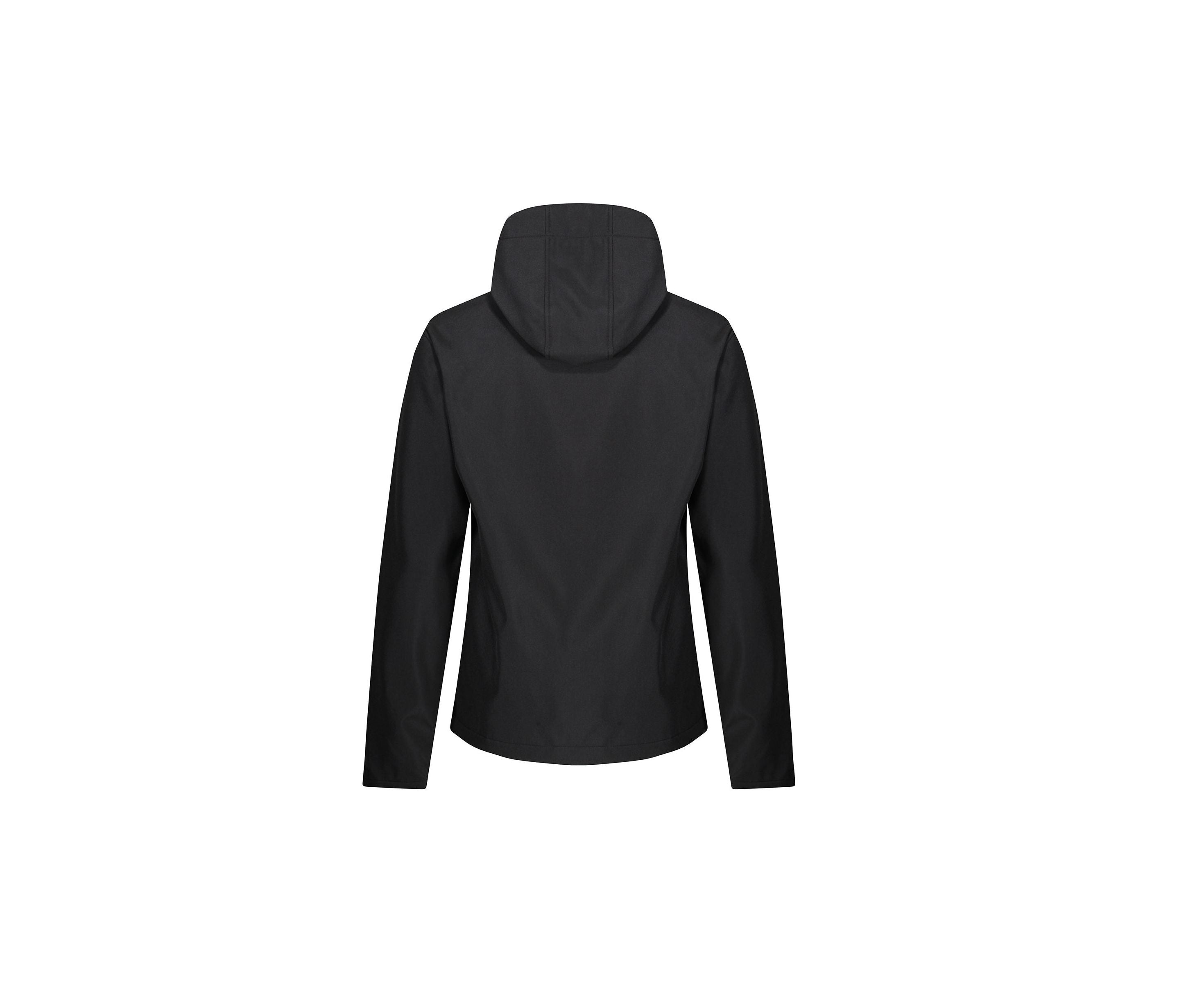 Veste Softshell Homme à Capuche - Black / Black