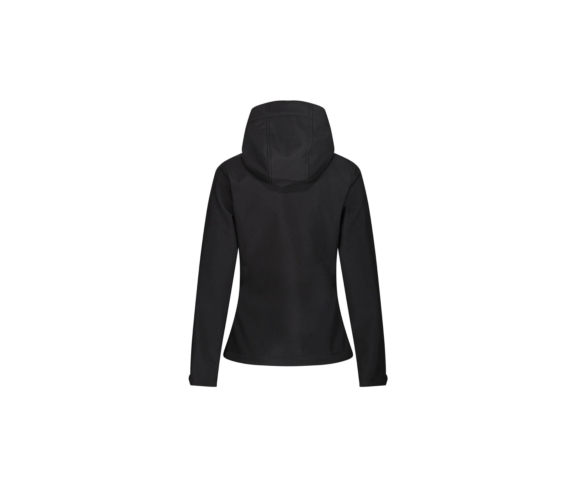 Veste Softshell Femme à Capuche - Black / Classic Red