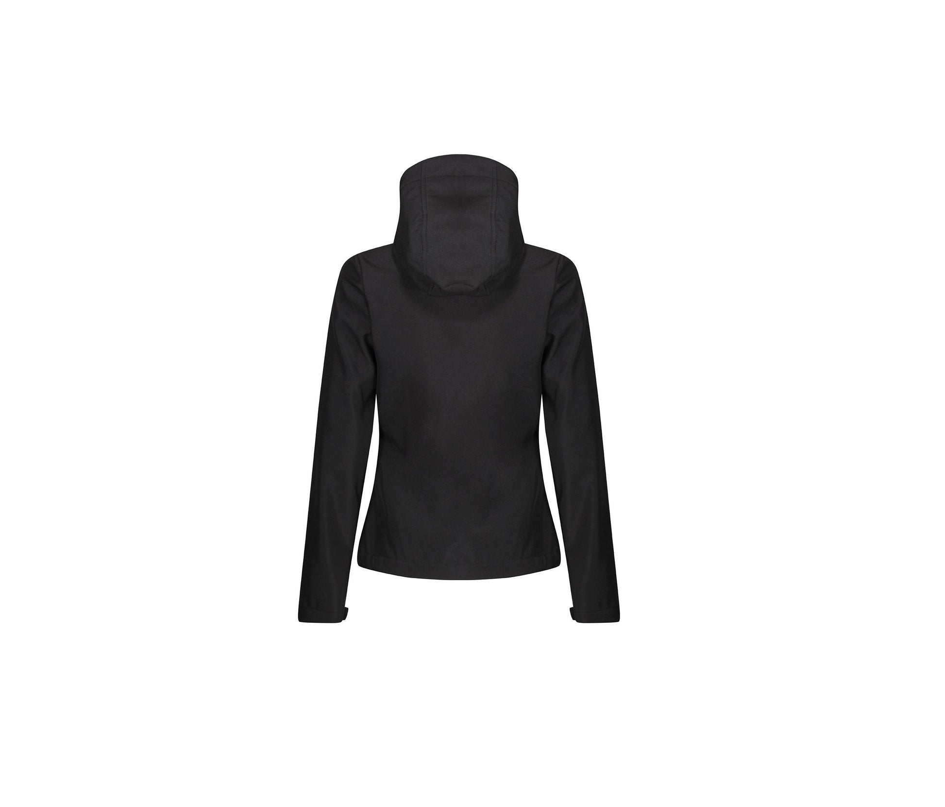 Veste Softshell Femme à Capuche - Black / Black