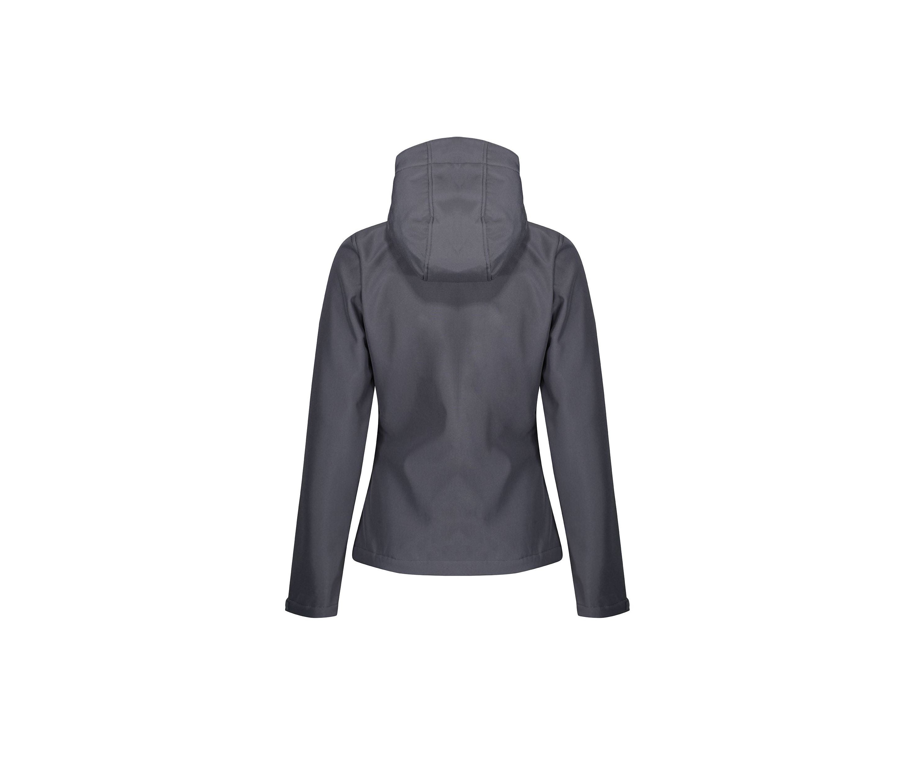 Veste Softshell Femme à Capuche - Seal Grey / Black