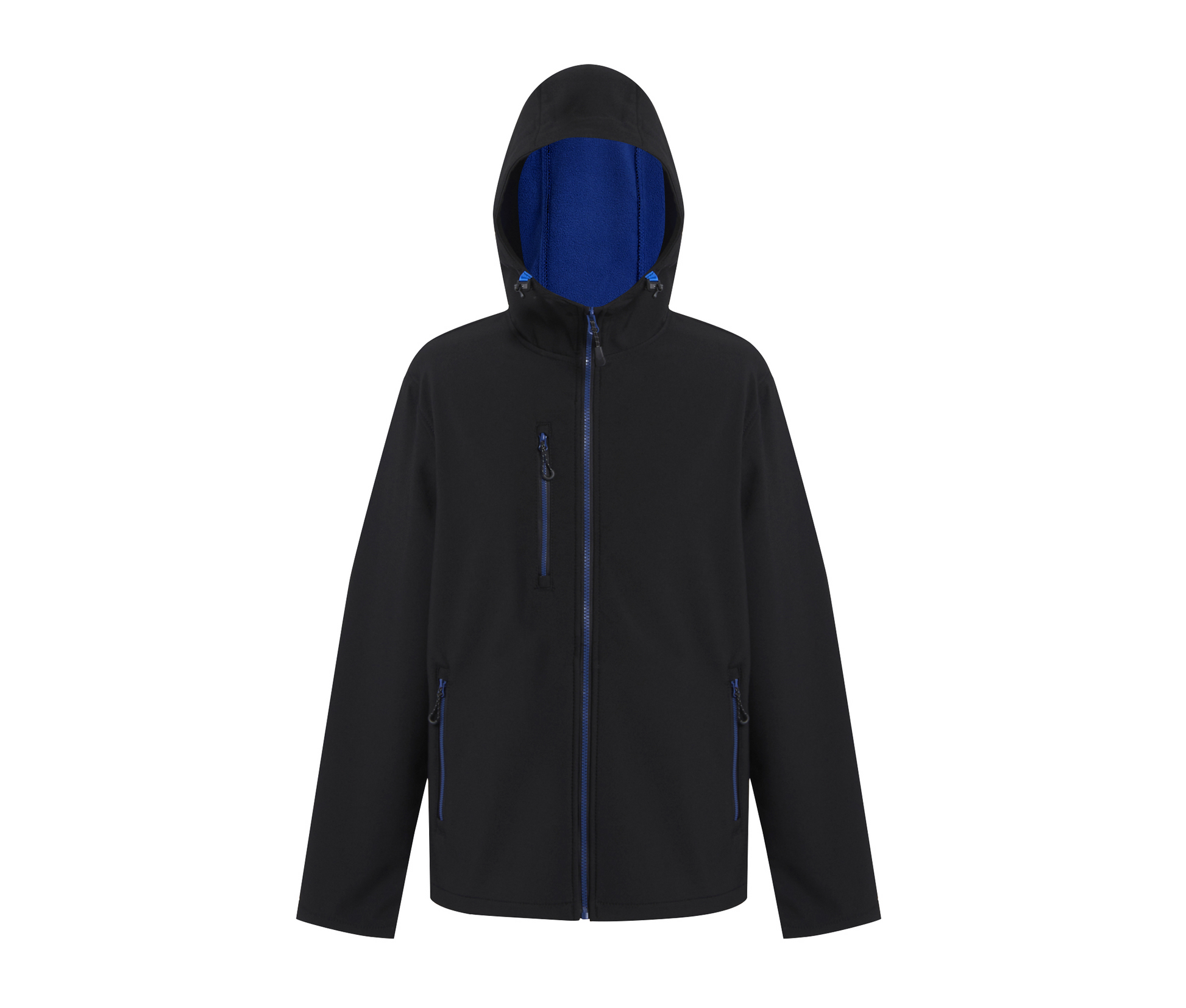 Softshell 2 Couches à Capuche - Navy / French Blue