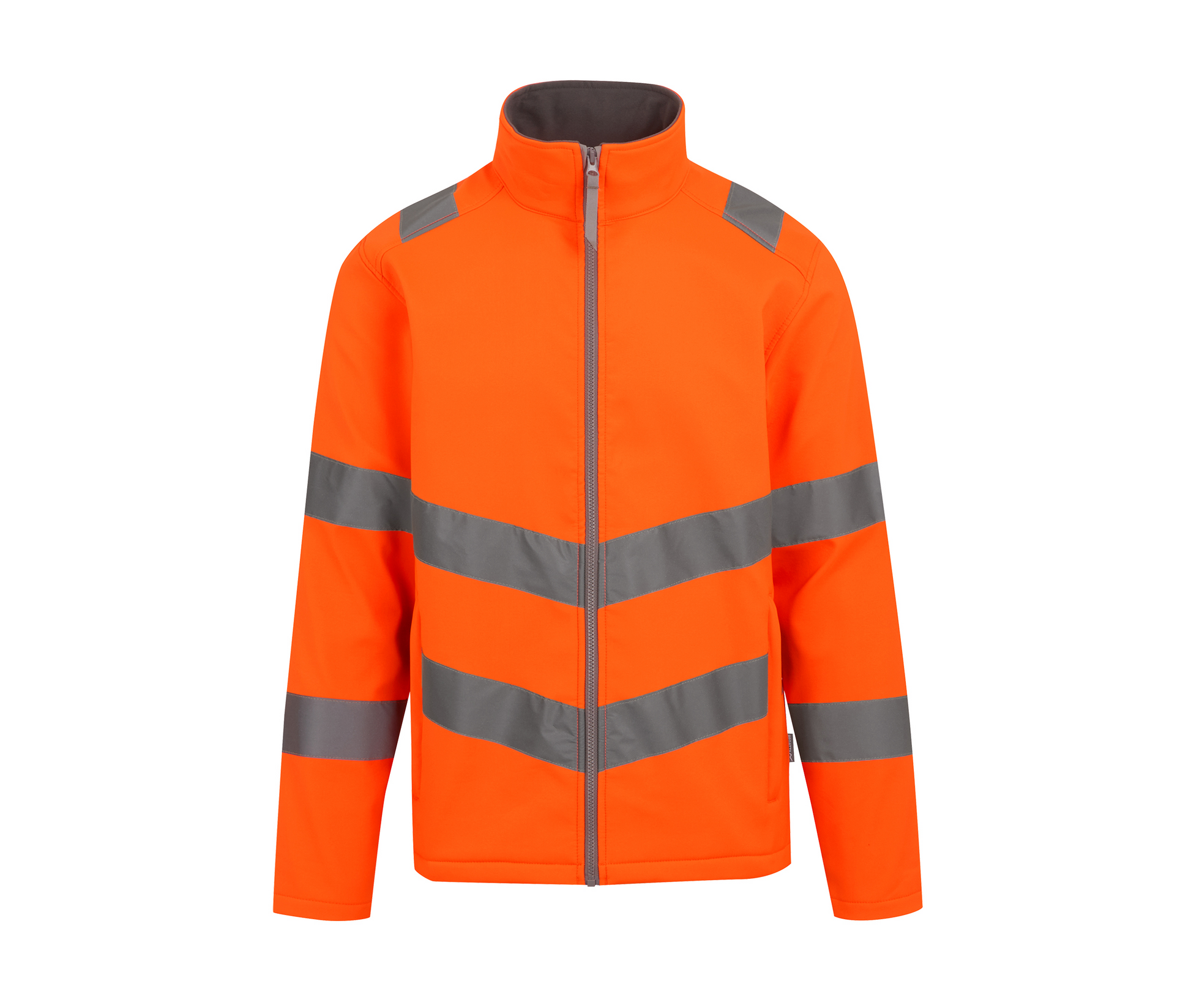 Veste Softshell 2 Couches Visibilité Augmentée - Orange