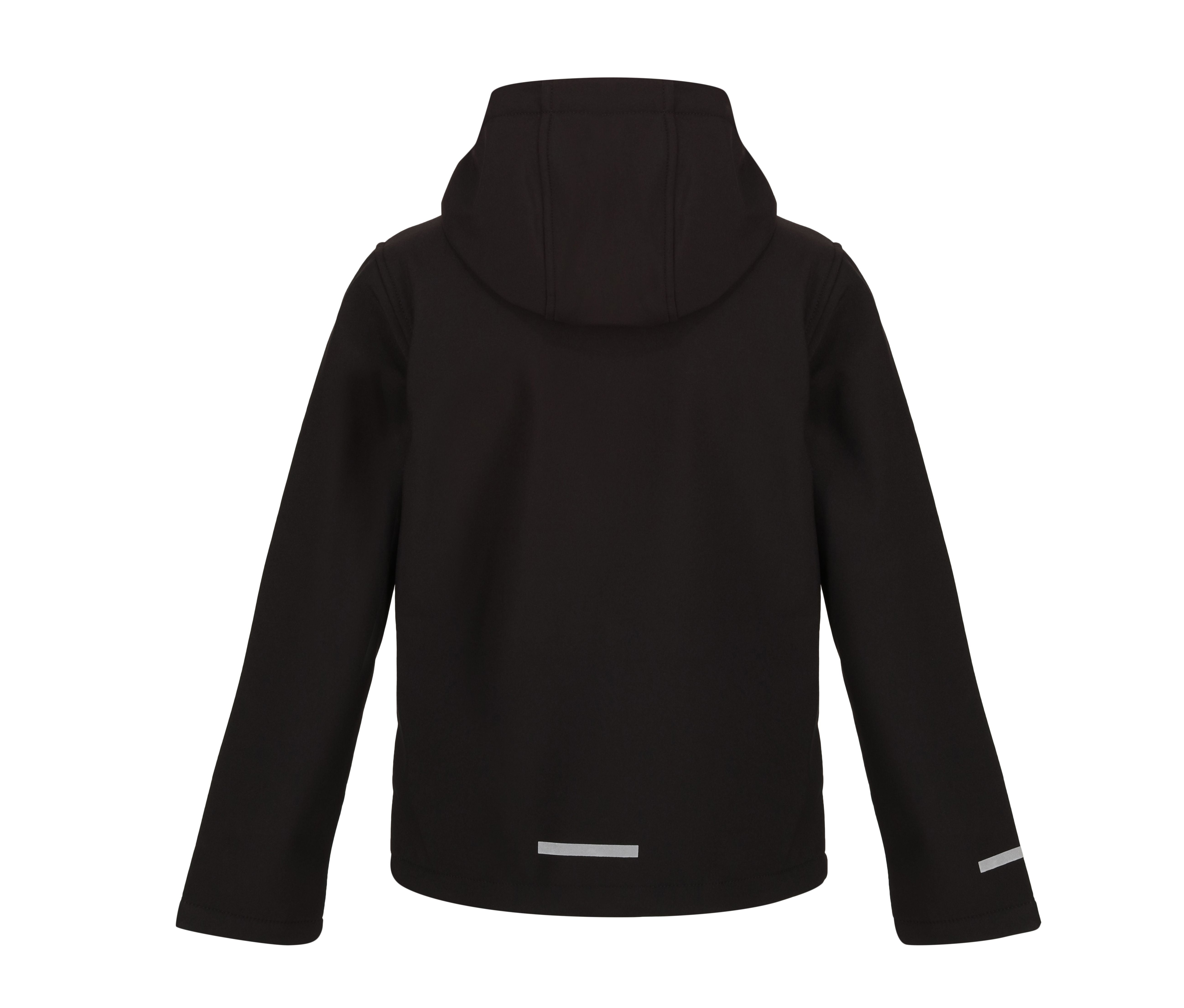 Veste Softshell Enfant - Black / Classic Red