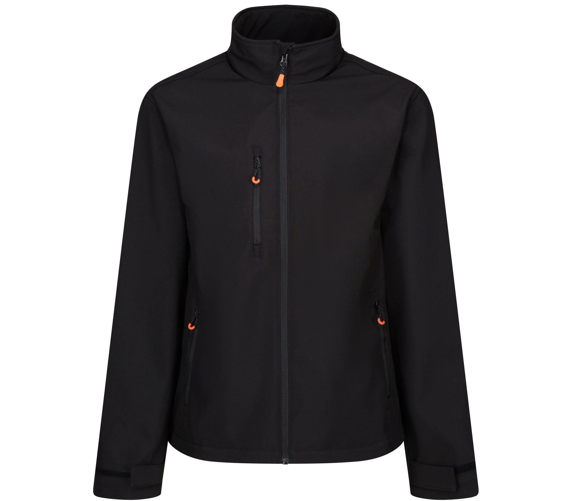 Veste Softshell Chauffante 2 Couches - Black / Magma