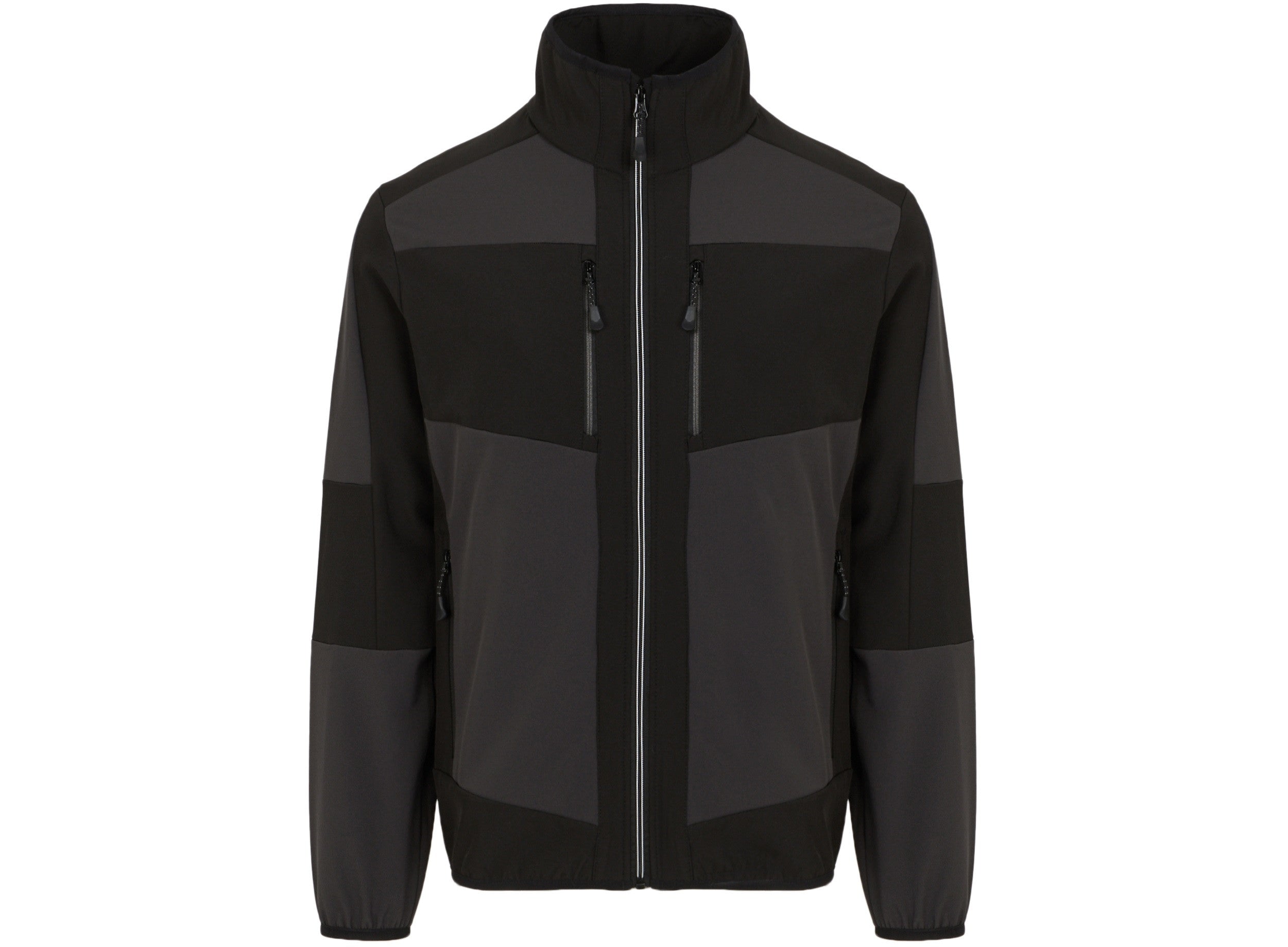 Veste Bicolore Softshell 2 Couches - Ash / Black
