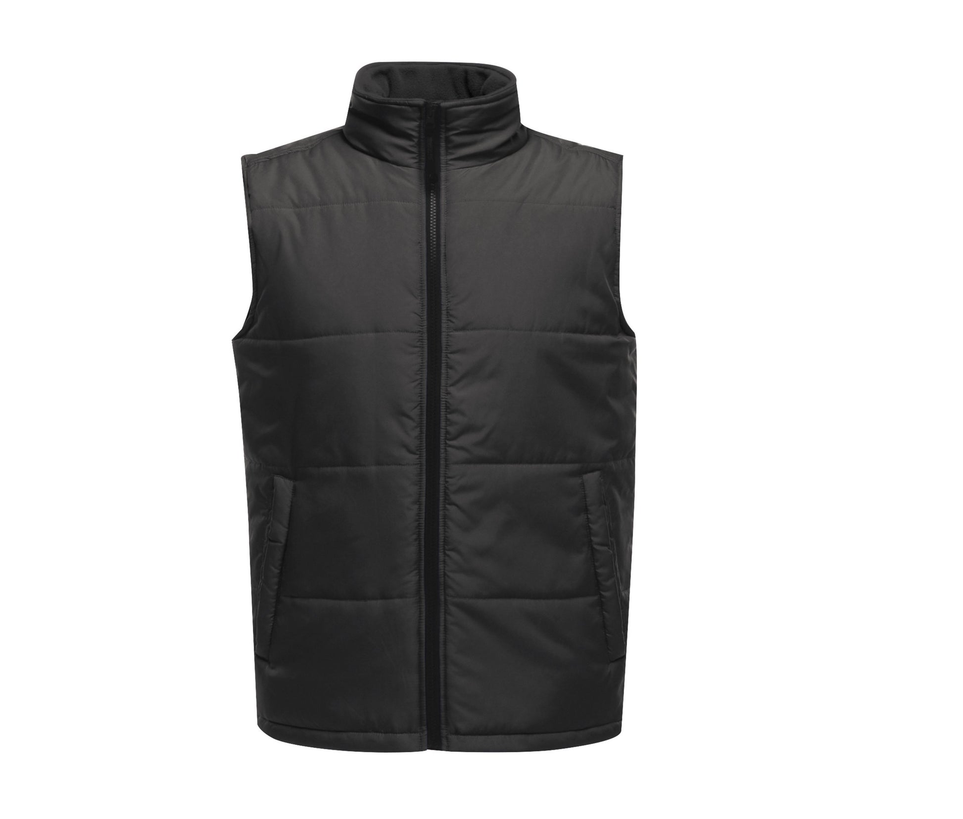 Bodywarmer Matelassé - Seal Grey/black