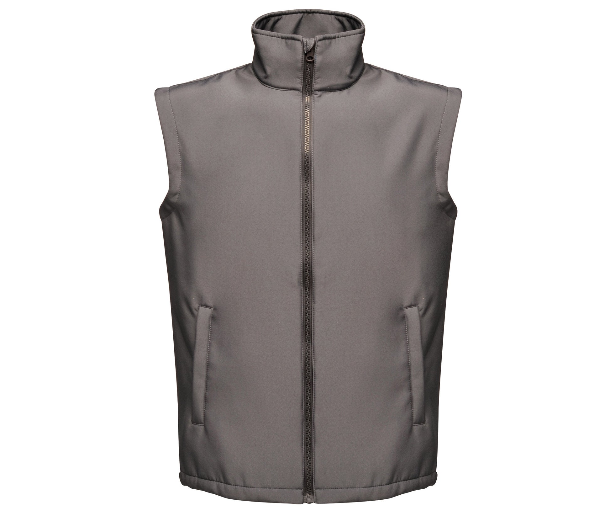 Bodywarmer Softshell - Seal Grey/black