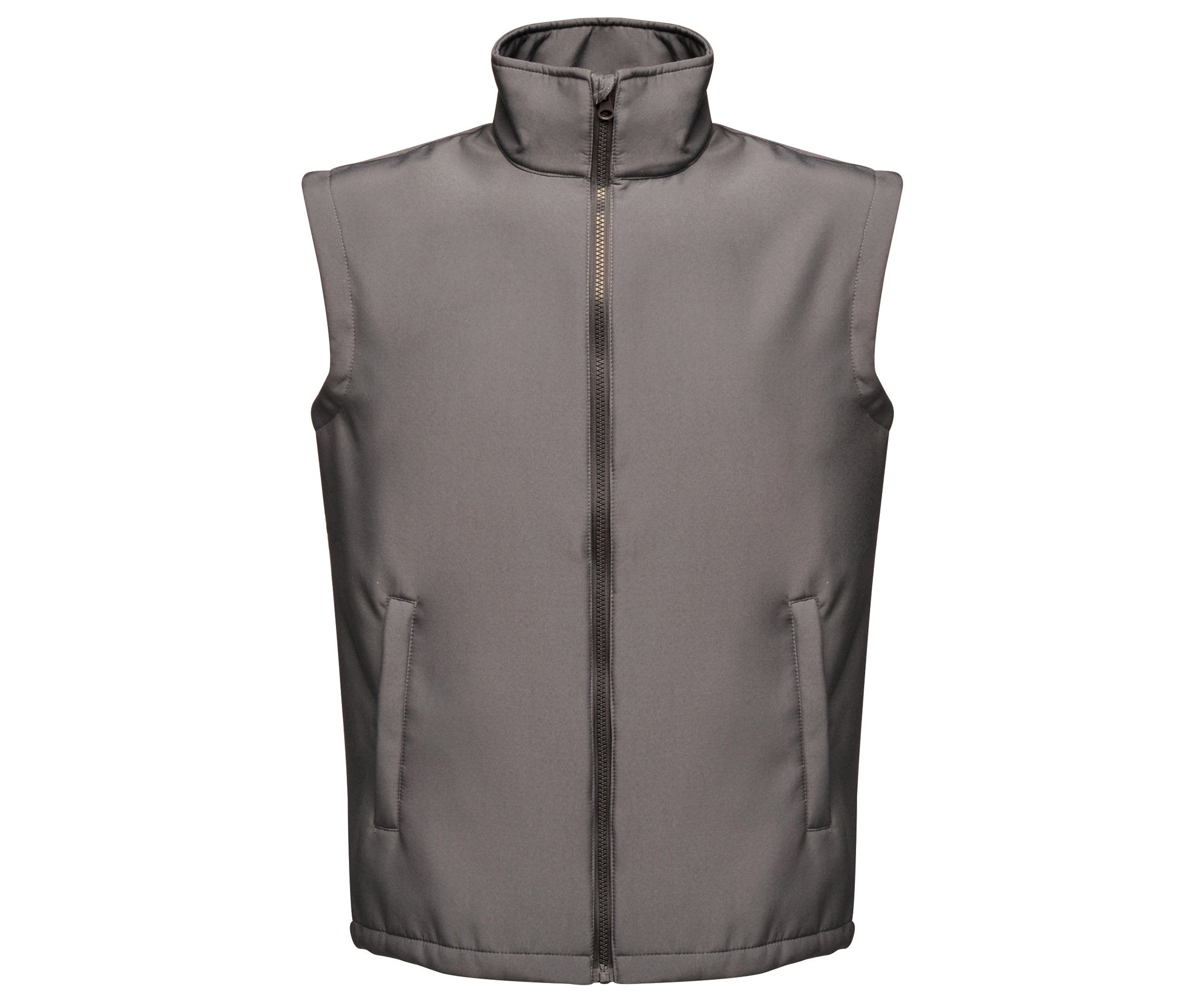 Bodywarmer Softshell - Seal Grey/black