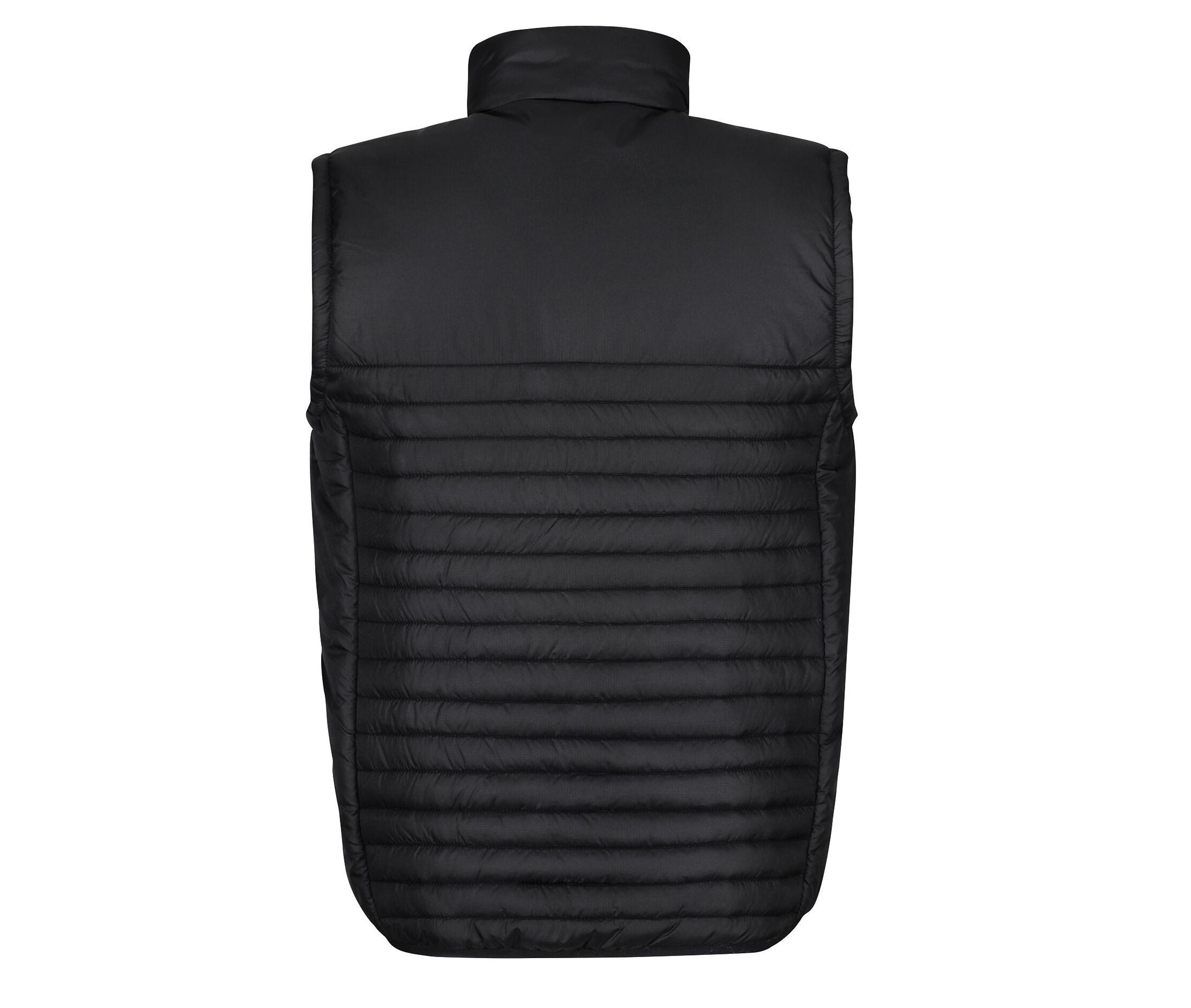 Bodywarmer Matelassé en Polyester Recyclé - Black
