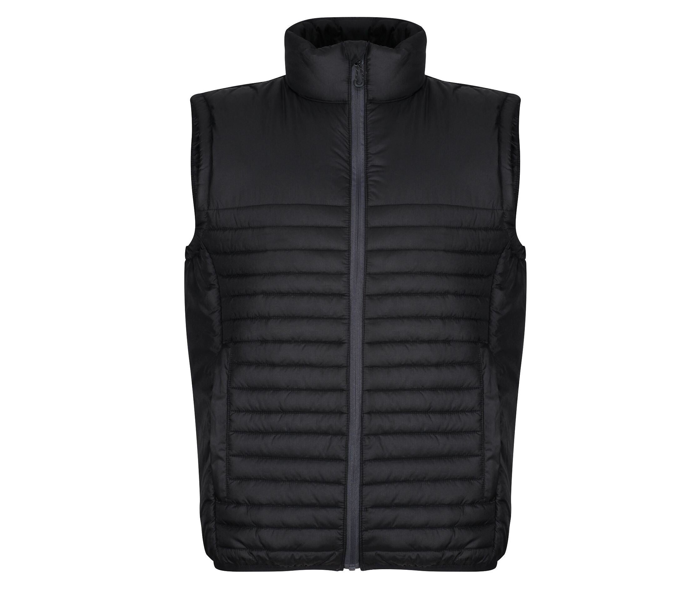 Bodywarmer Matelassé en Polyester Recyclé - Black