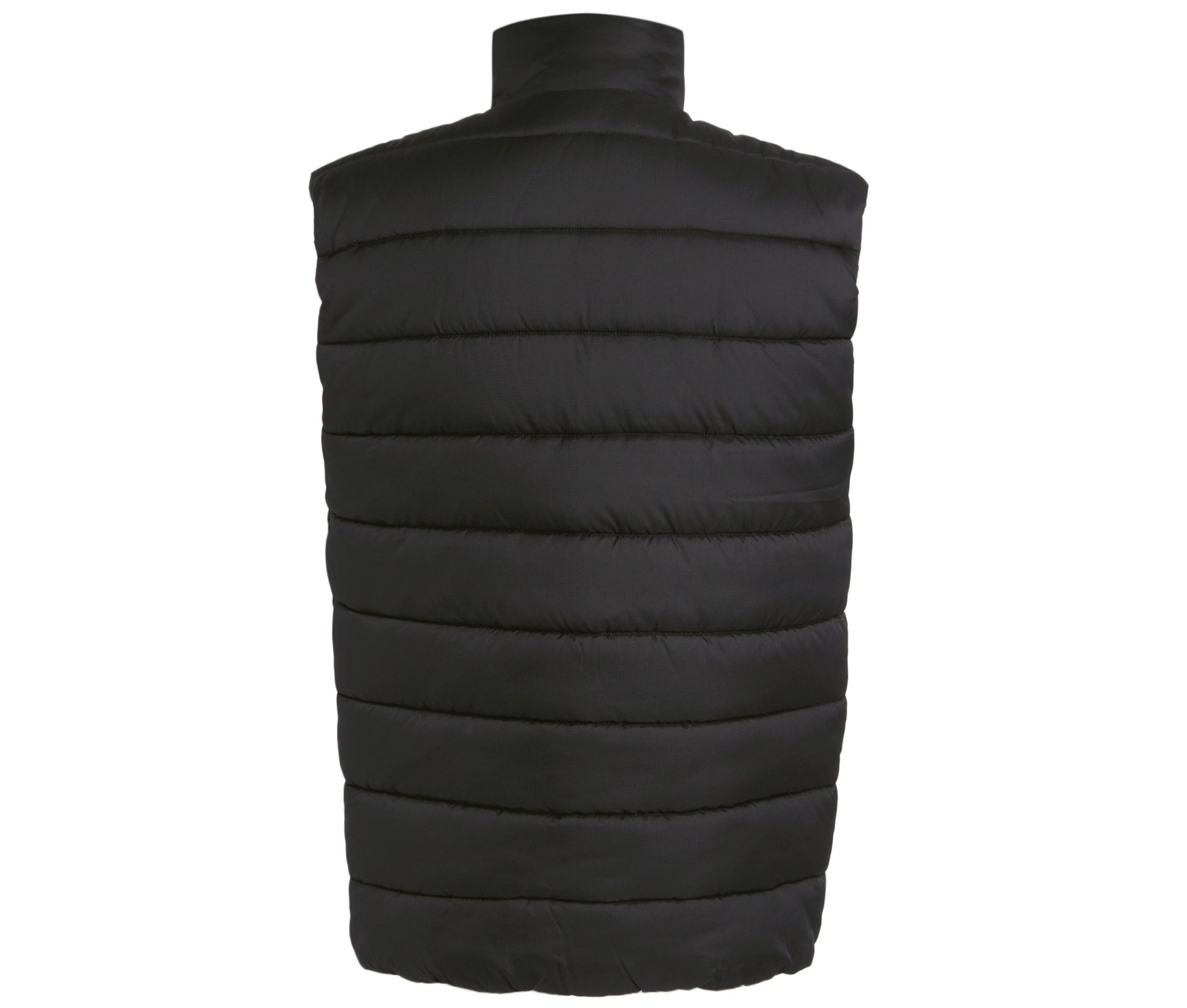 Bodywarmer Matelassé Homme - Black / Pop Orange