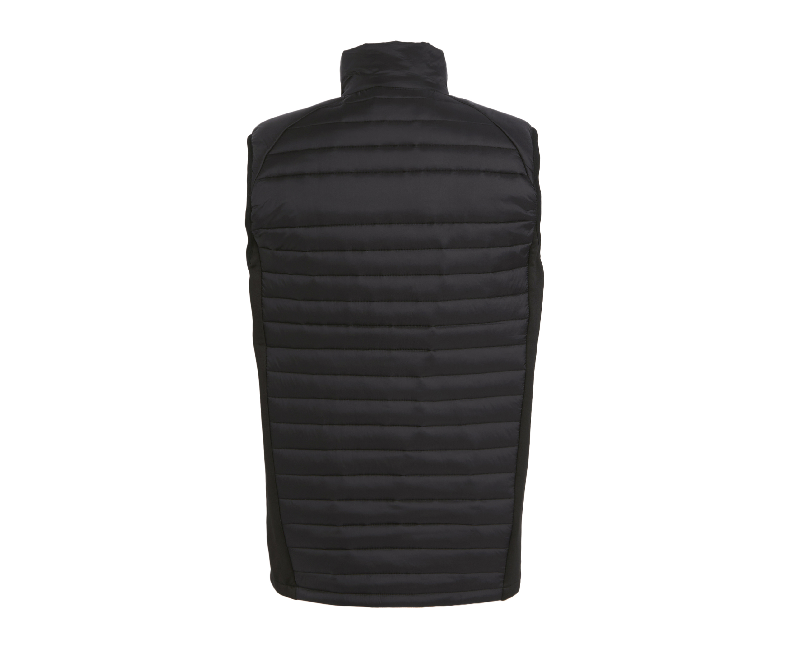 Bodywarmer Bi-Matière Homme - Black / Lime