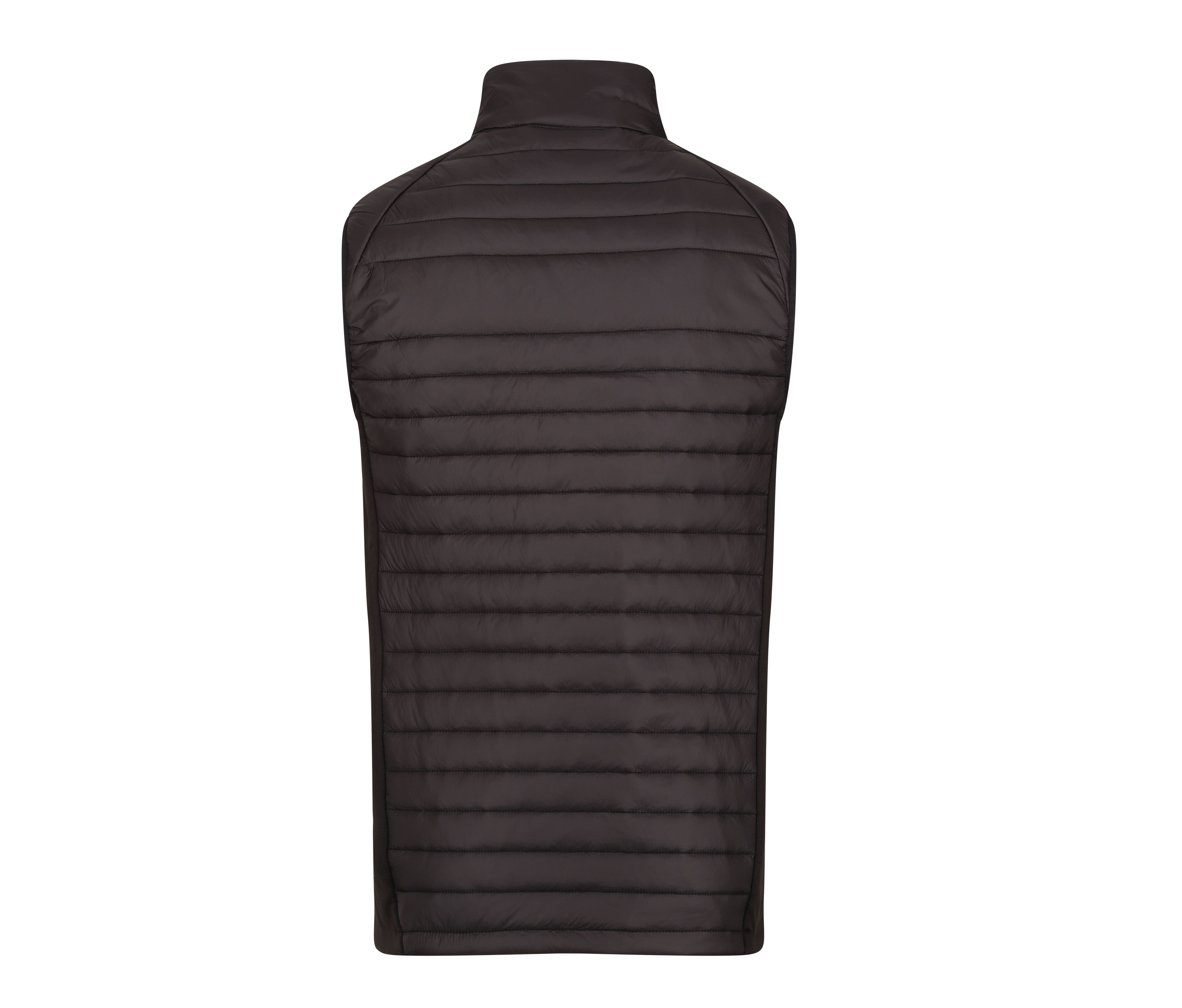 Bodywarmer Bi-Matière Homme - Black / Seal Grey