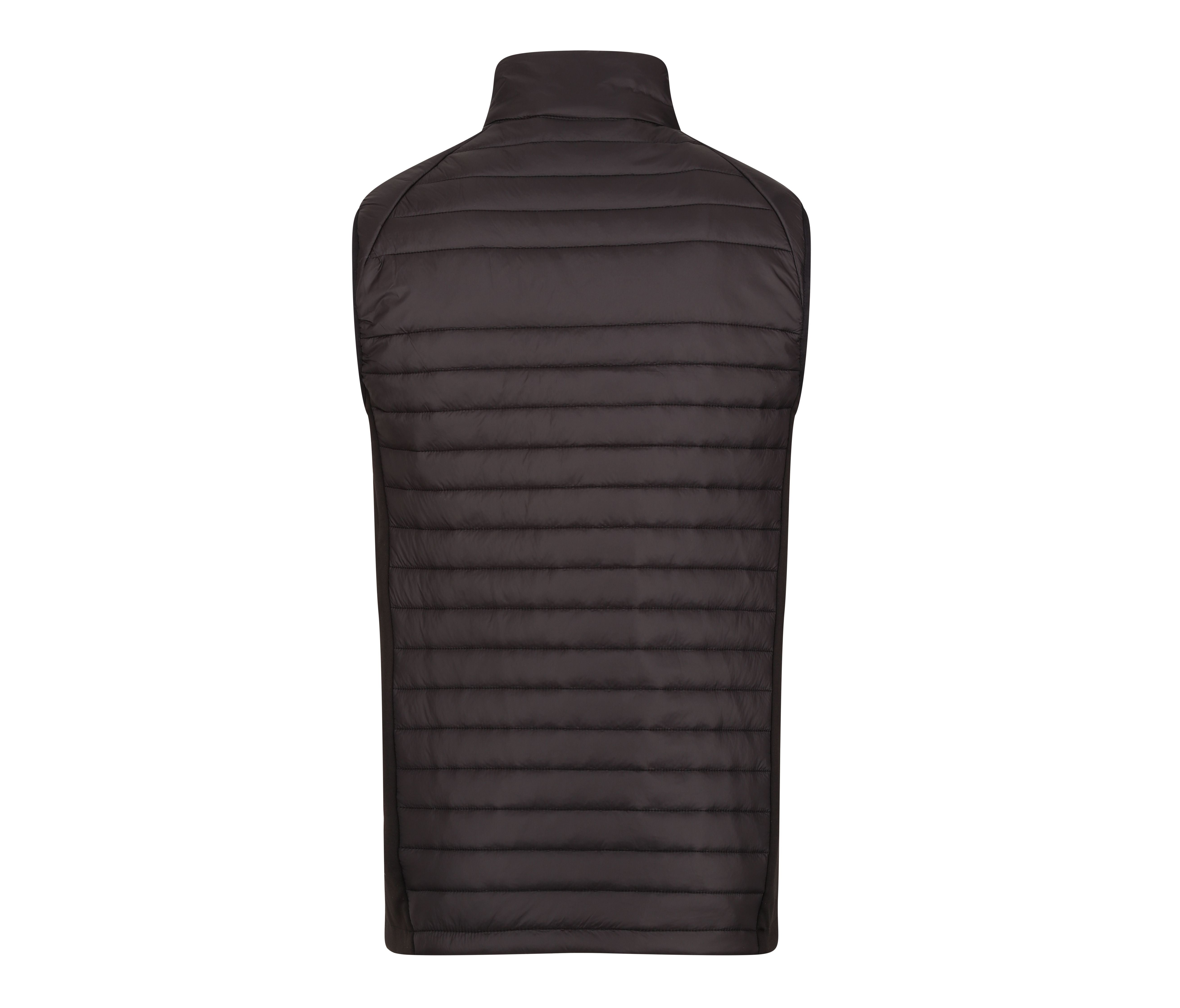 Bodywarmer Bi-Matière Homme - Black / New Royal