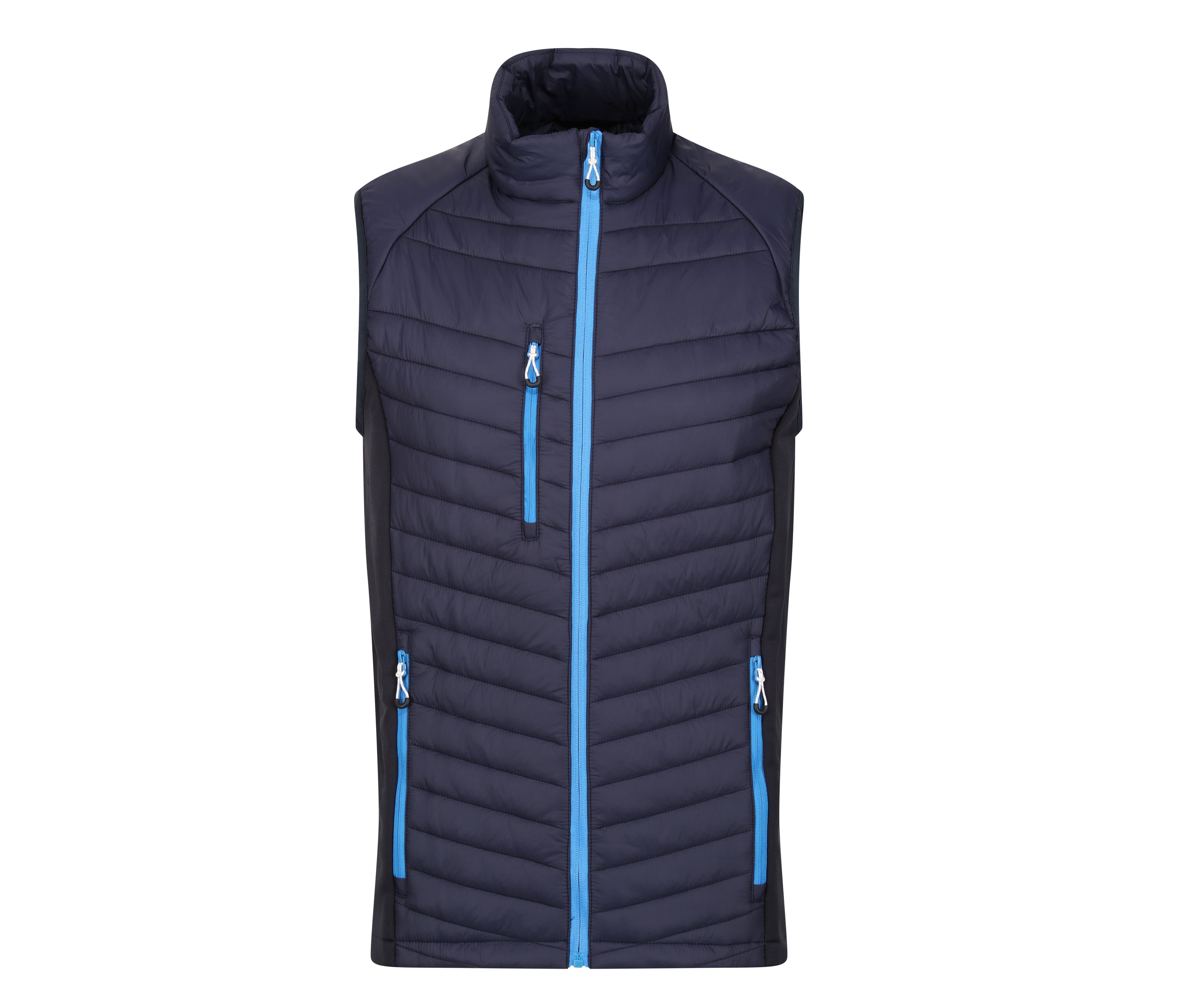 Bodywarmer Bi-Matière Homme - Navy / French Blue