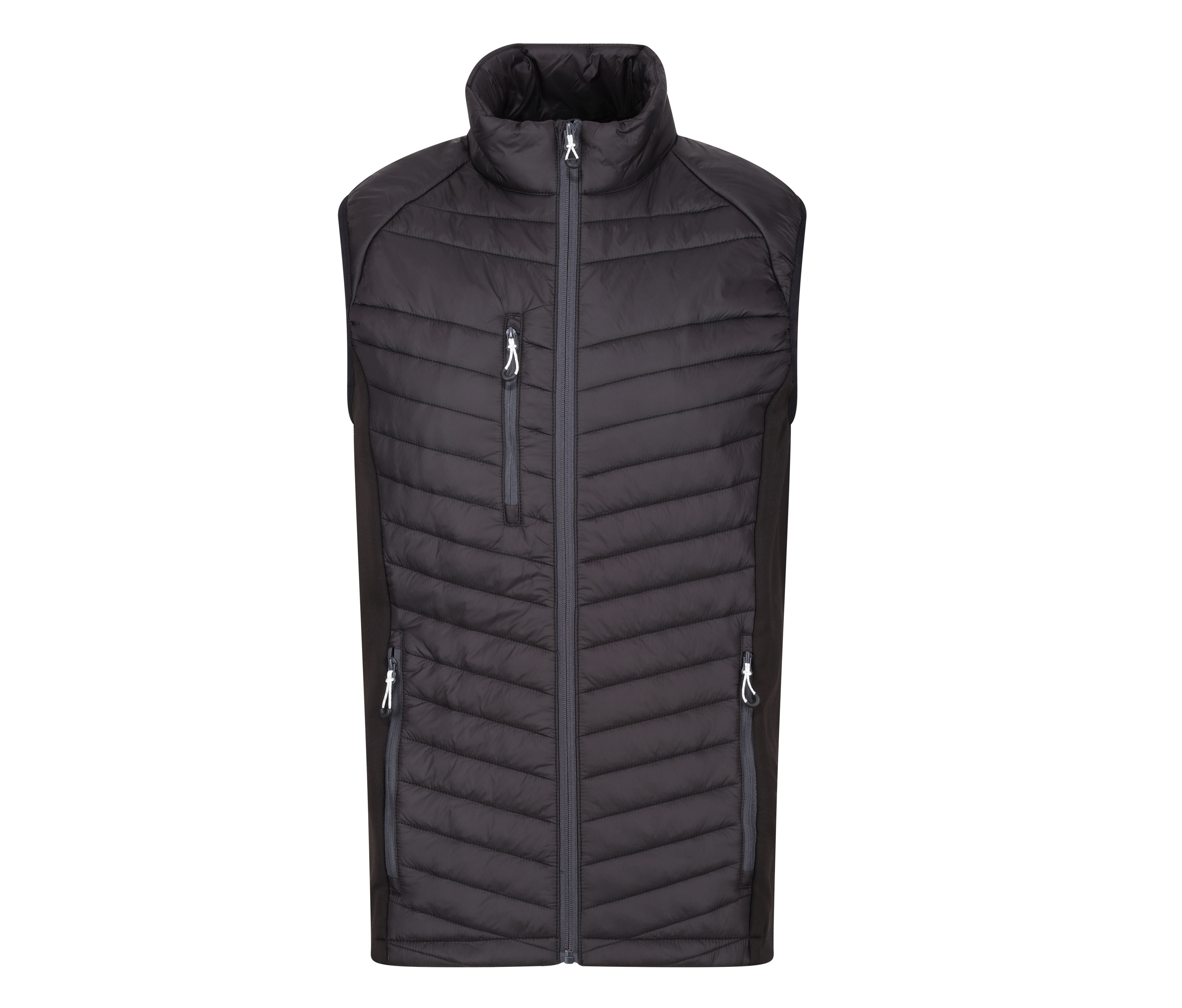 Bodywarmer Bi-Matière Homme - Navy / Seal Grey