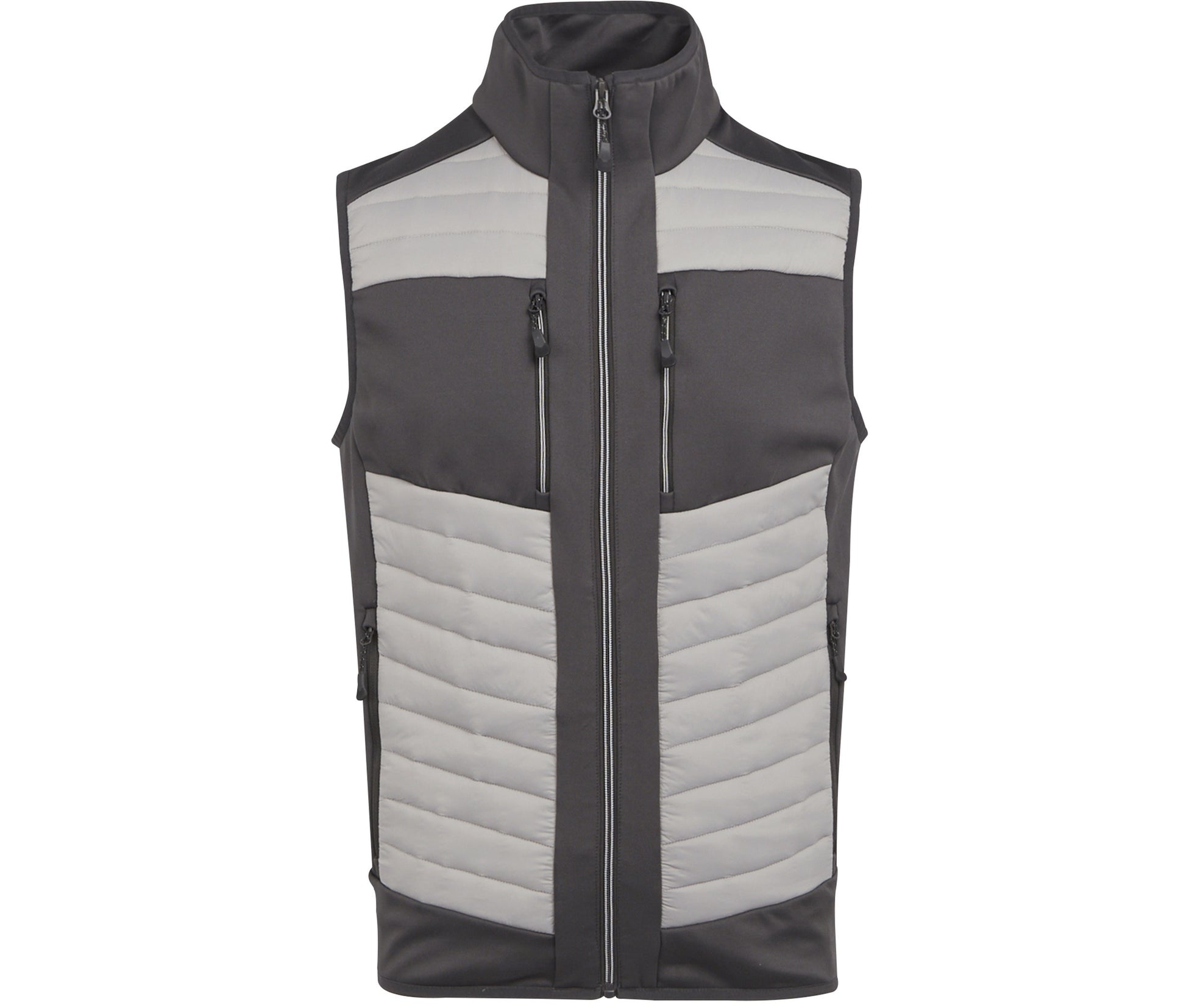 Bodywarmer Bicolore Extensible - Mineral Grey / Ash