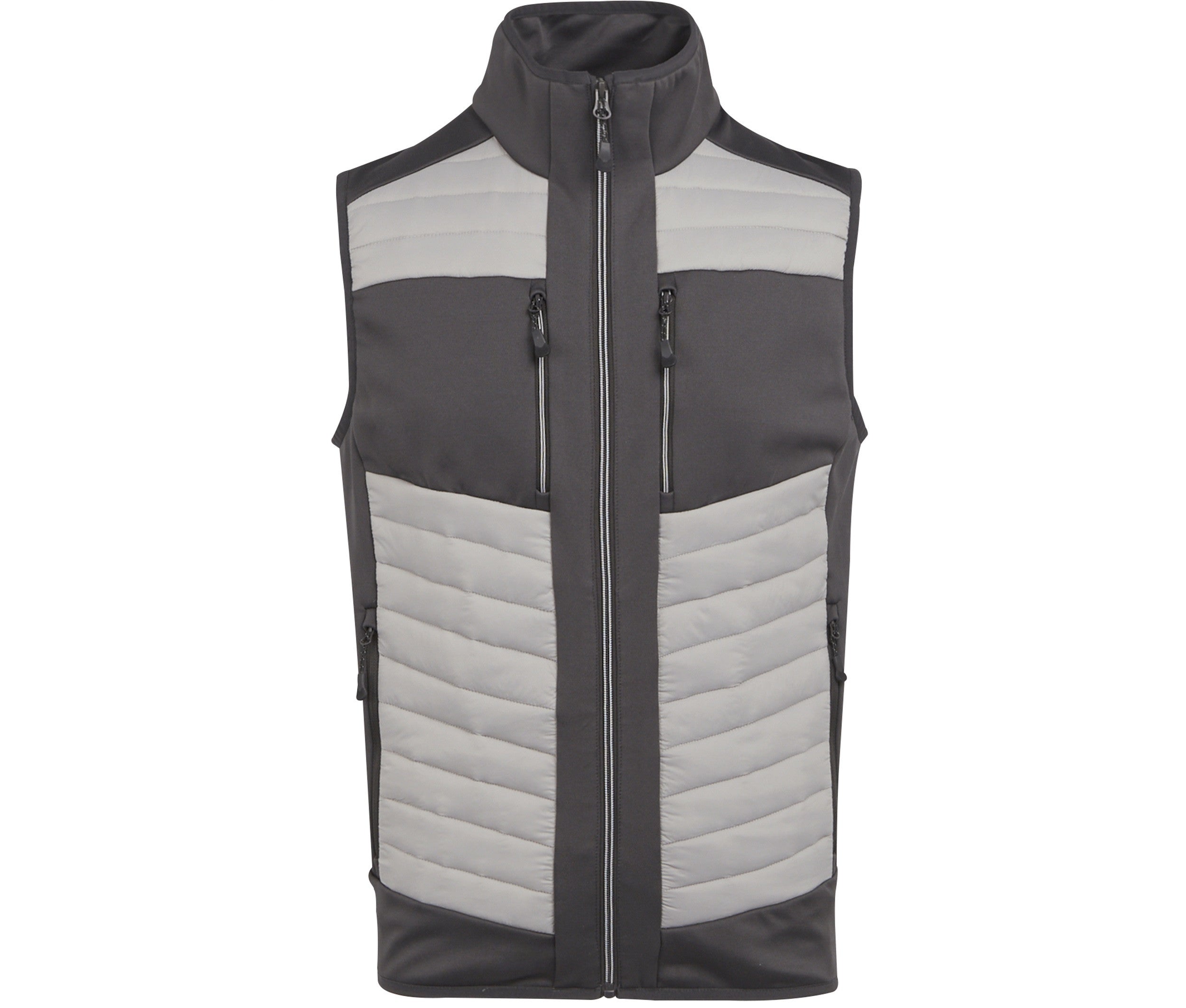 Bodywarmer Bicolore Extensible - Mineral Grey / Ash