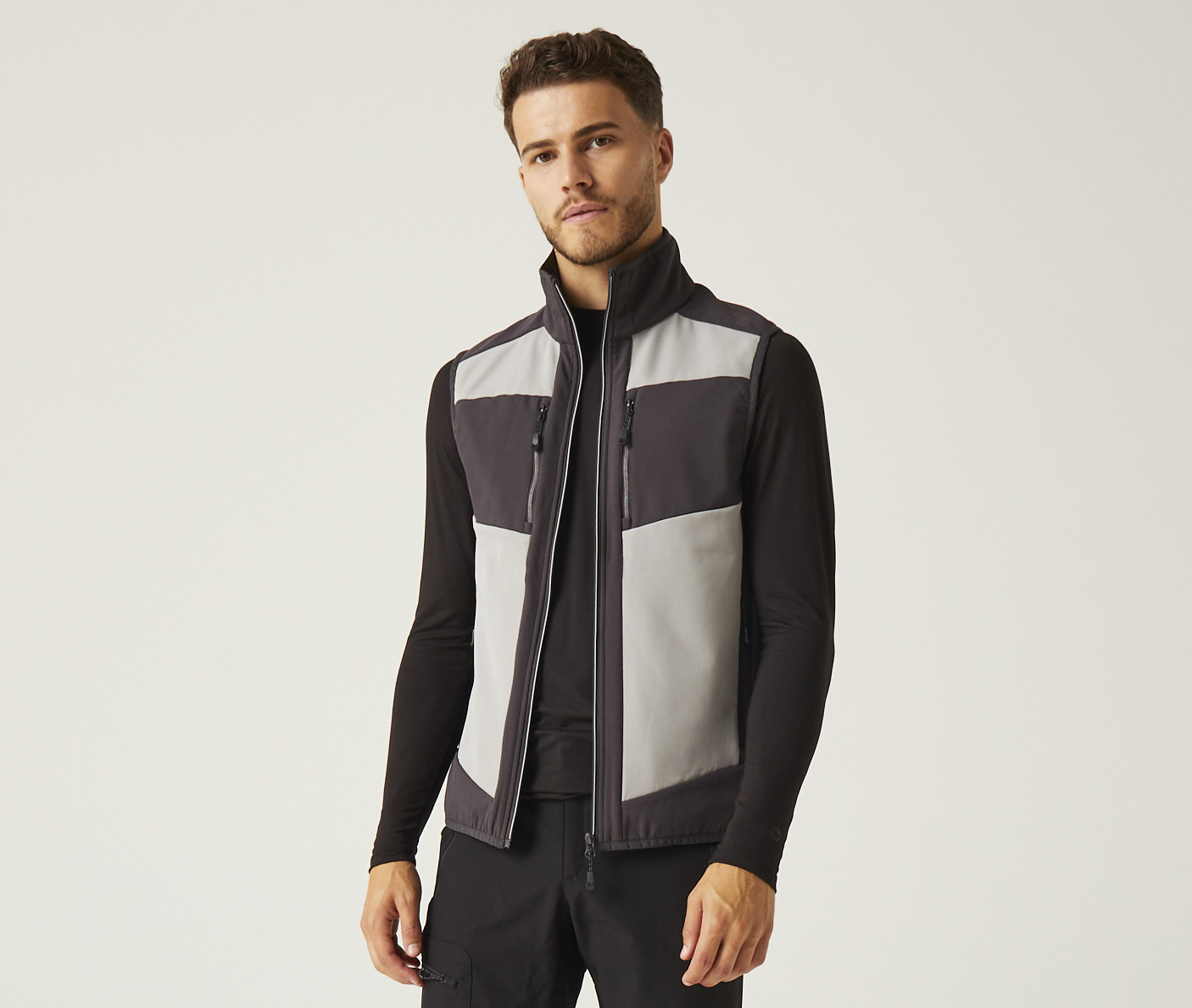 Bodywarmer bicolore Softshell 2 couches