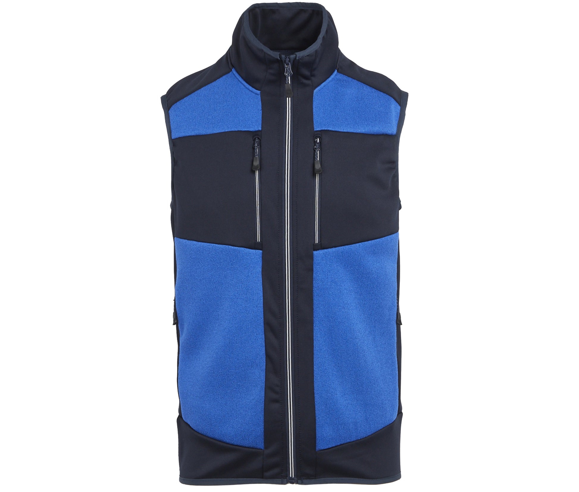 Bodywarmer Bi-Matière - Strong Blue / Navy