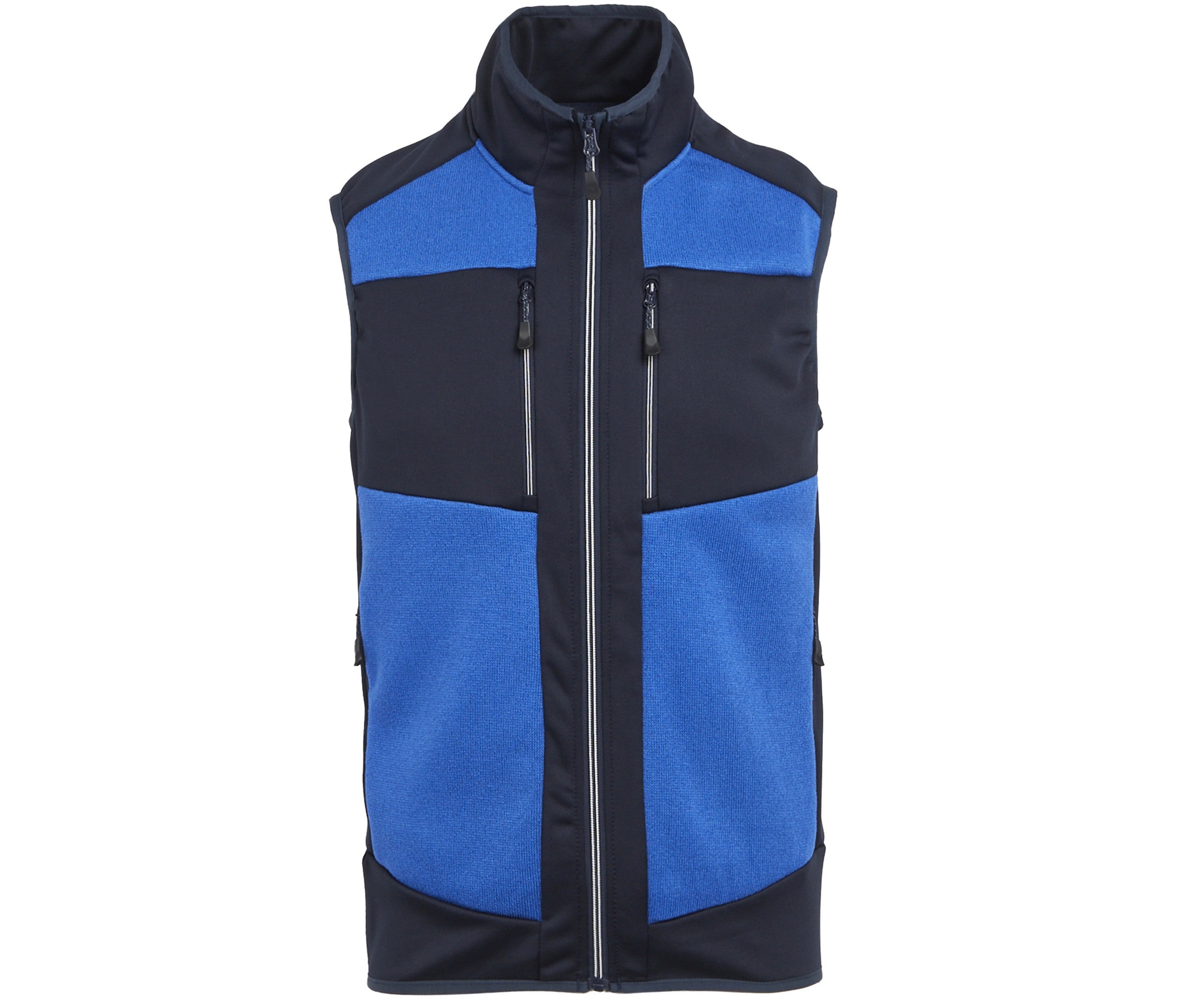 Bodywarmer Bi-Matière - Strong Blue / Navy