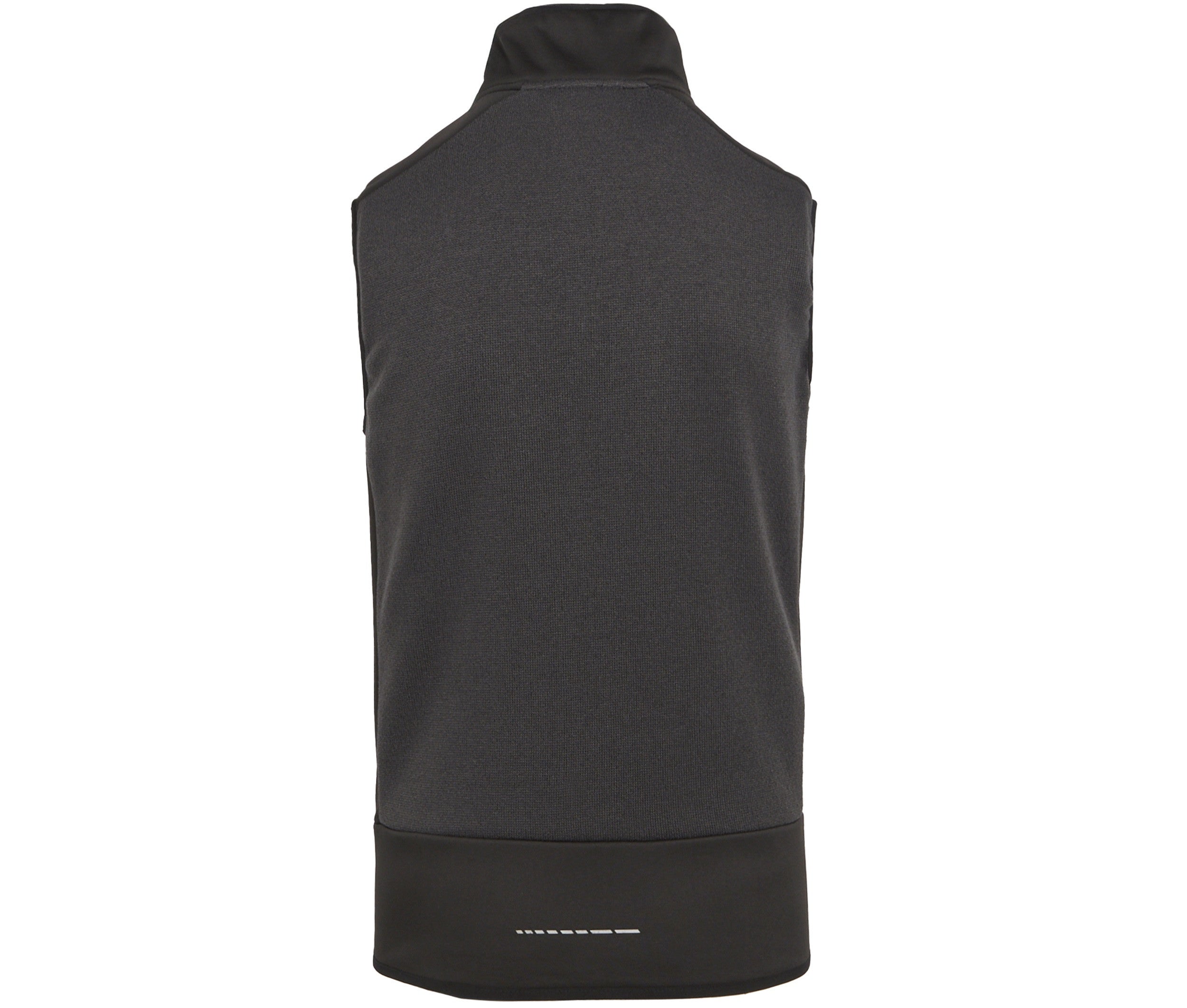 Bodywarmer Bi-Matière - Ash / Black