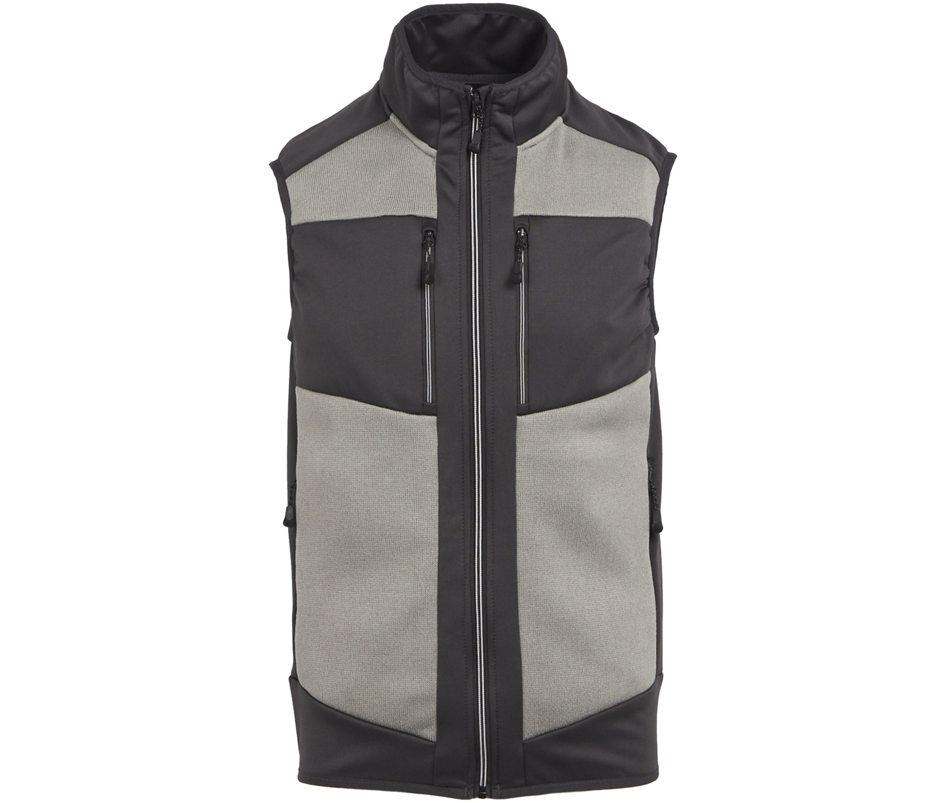 Bodywarmer Bi-Matière - Mineral Grey / Ash