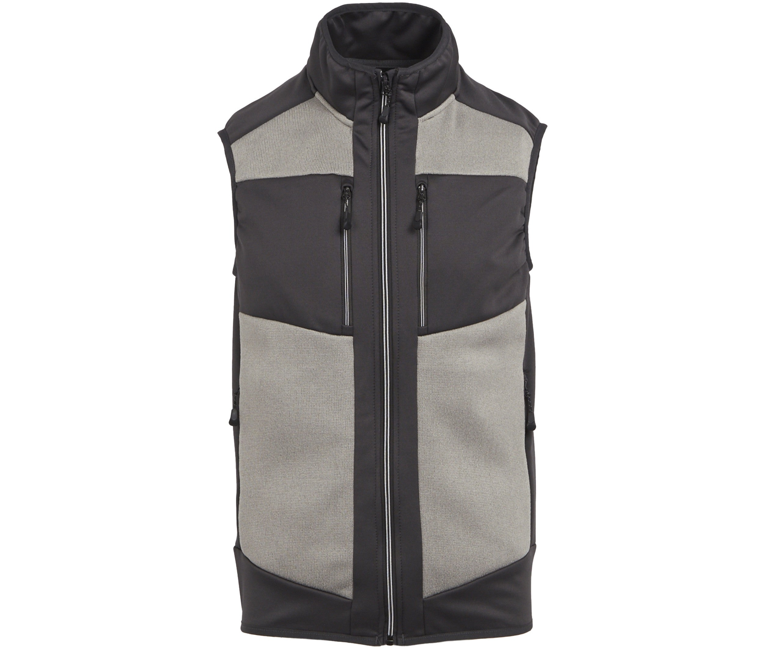 Bodywarmer Bi-Matière - Mineral Grey / Ash